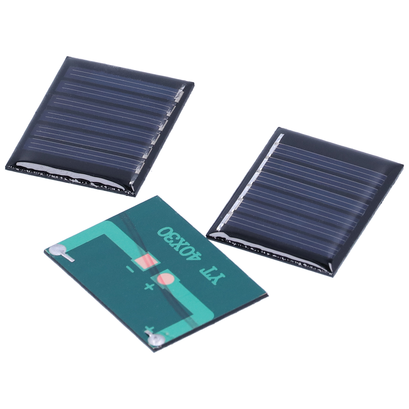 4 Stück 0,15 W 3 V Solarpanel Polysilizium Diy Solarlademodul Zubehör 40 X 30 Mm