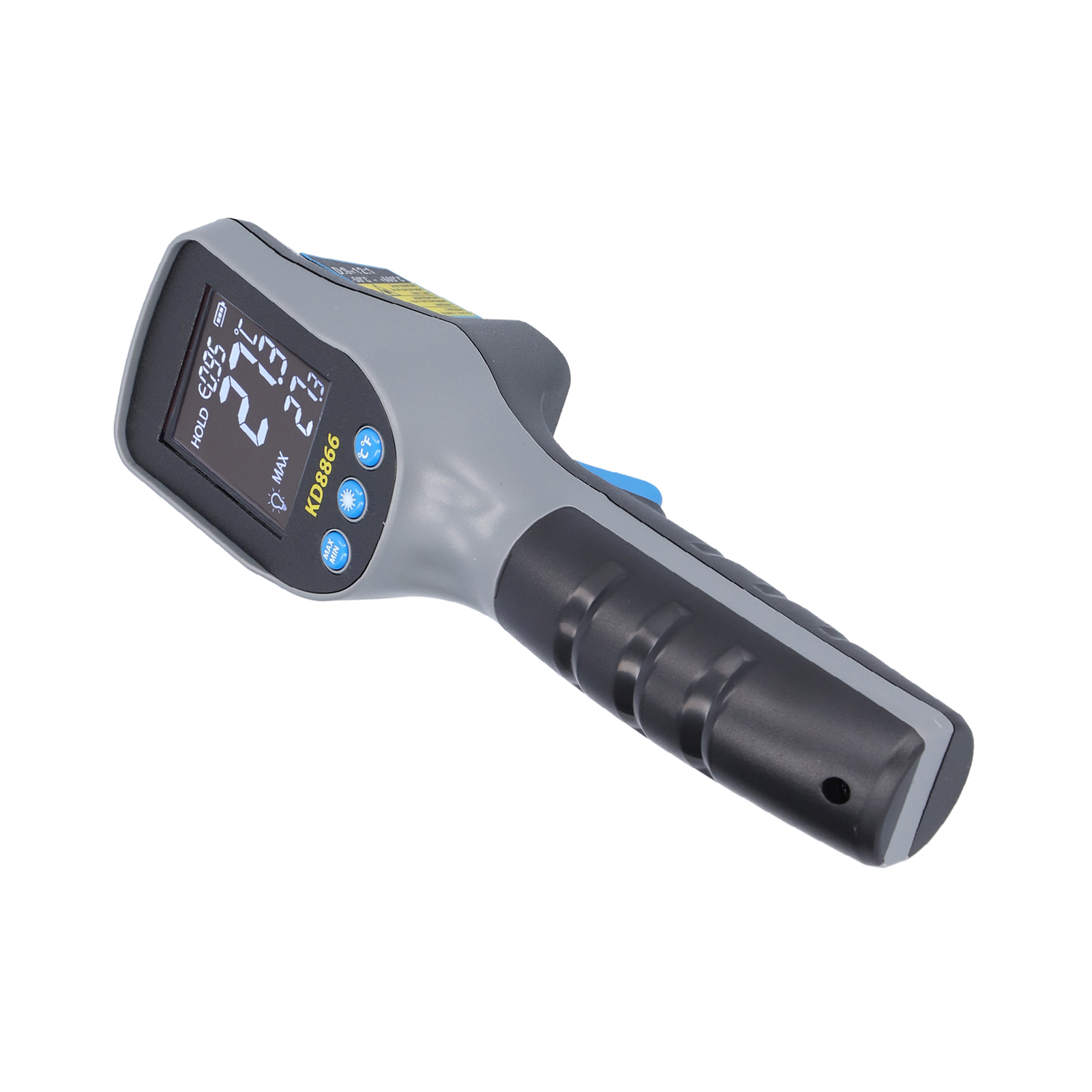 Industrielles Infrarot-thermometer, Berührungslos, Robust, Tragbar, Klein, Hochpräzises Temperaturmessgerät Kd8866