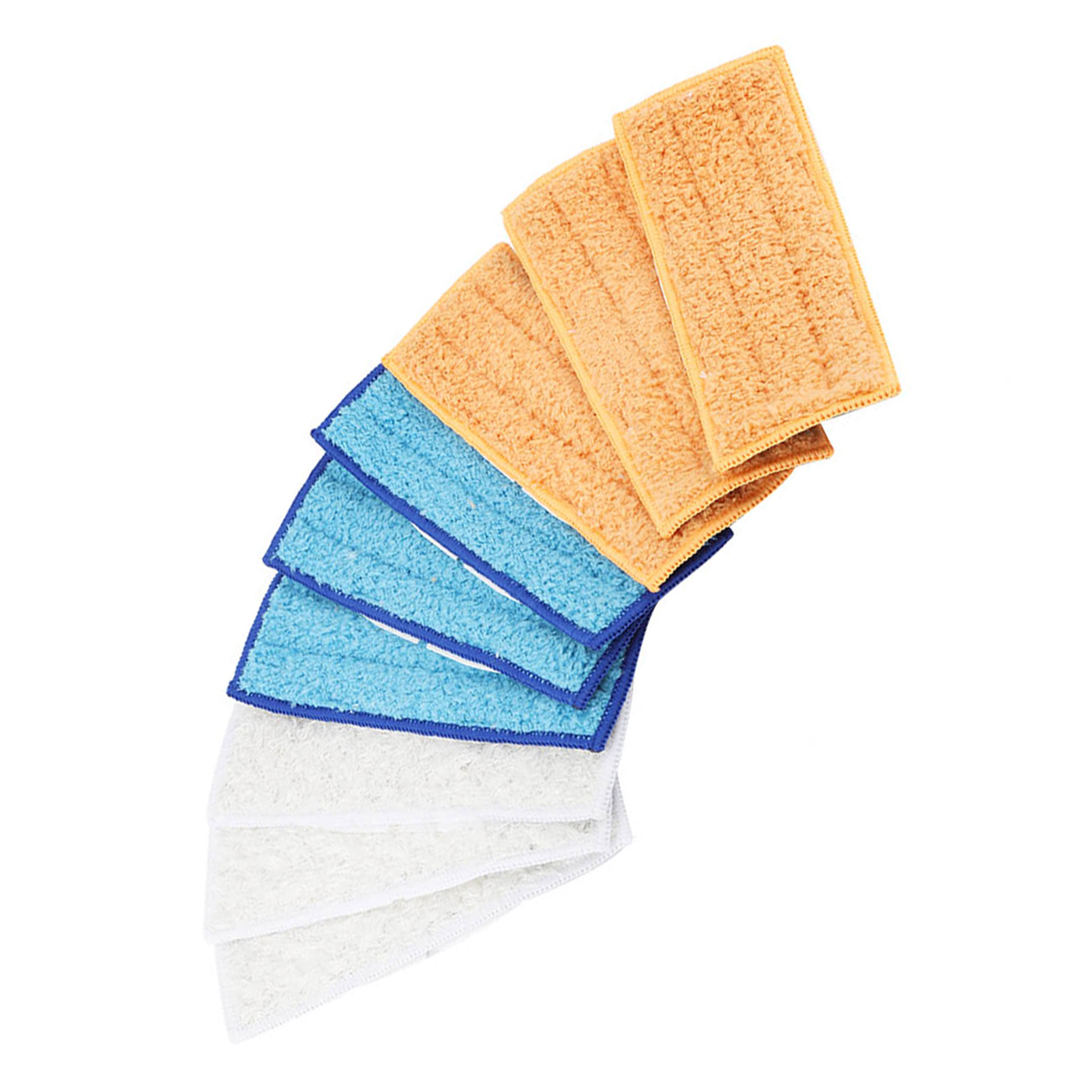 9-teiliges Set Mit Waschbaren Mikrofaser-ersatzmoppköpfen Und -pads, Passend Für Flachmopps Und Sprühmopps