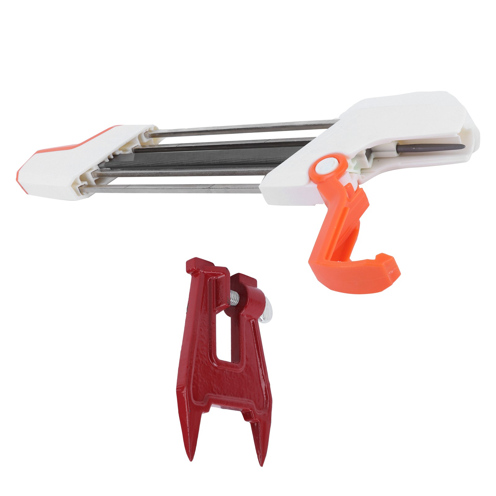 4,0-mm-handkettensägenfeile Mit Kettensägen-feilschraubstock-set, Gartenwerkzeug
