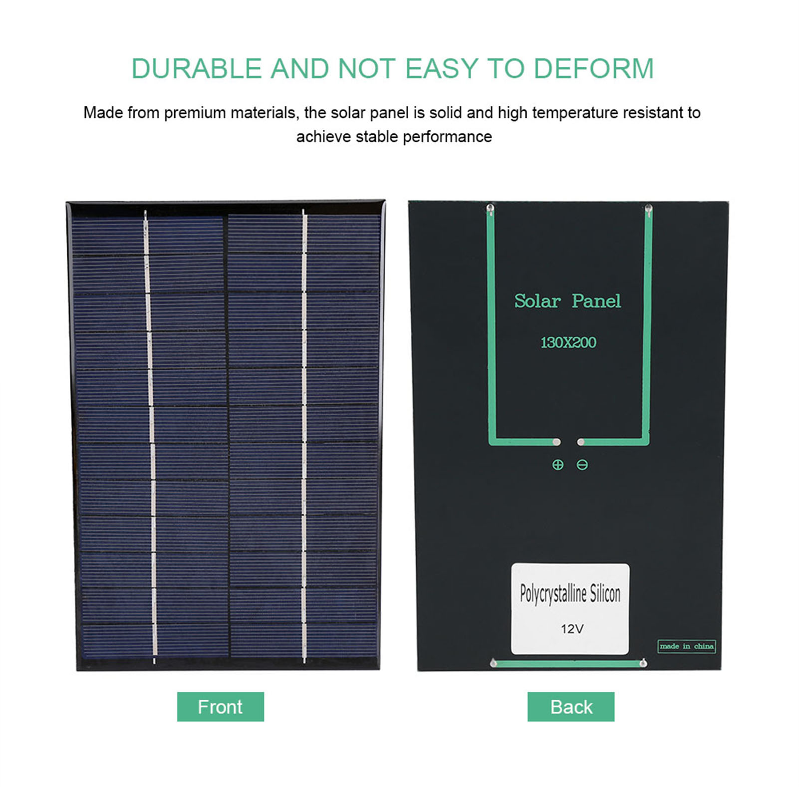 4,2 W 12 V Mini-solarpanel Aus Polysilizium Für Den Diy-bausatz – Tragbares Leistungsmodul – Akkuladegerät