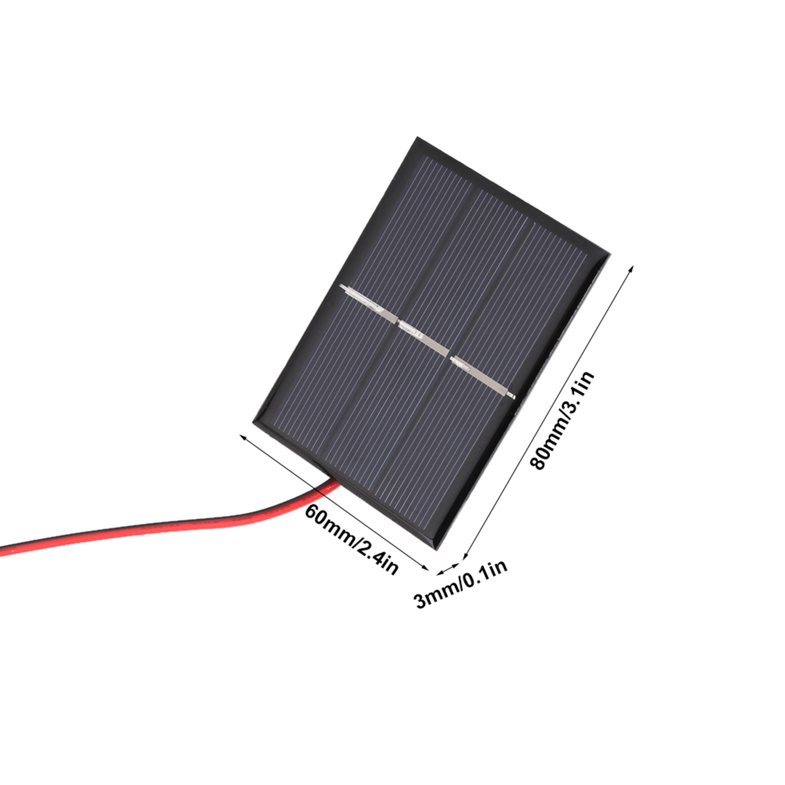 Stück 0,65 W 1,5 V Mini-solarpanel, Tragbar, Diy-leistungsmodul, Akkuladegerät