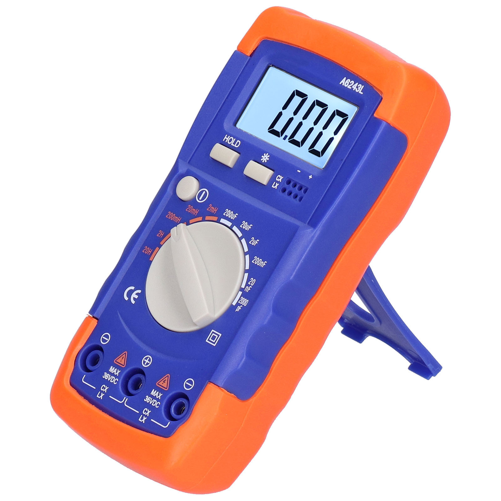 A6243l Kapazitätstester Multifunktional Hohe Genauigkeit Niedriger Energieverbrauch Intelligentes Digitales Induktivitätsmessgeräta6243l