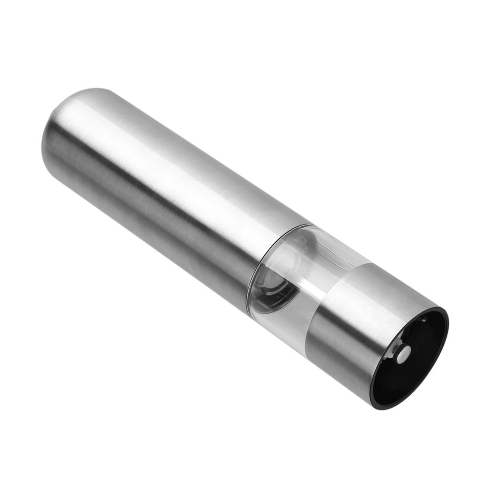 Elektrische Küchen-pfeffermühle Aus Edelstahl, Kabellos, Batteriebetrieben, Verstellbar