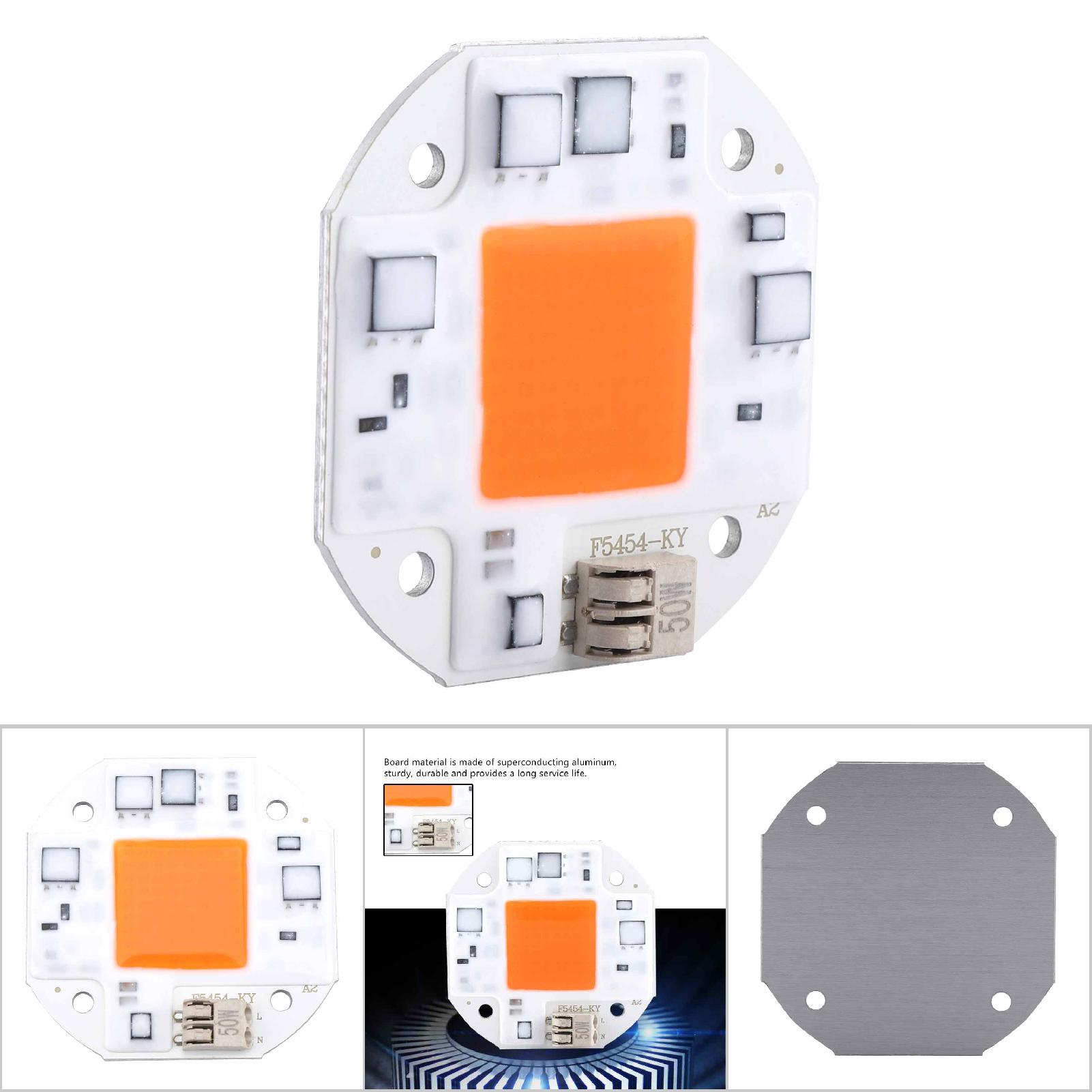 Ac100-260v 50w Vollspektrum-pflanzenlampe Mit Led-cob-chip