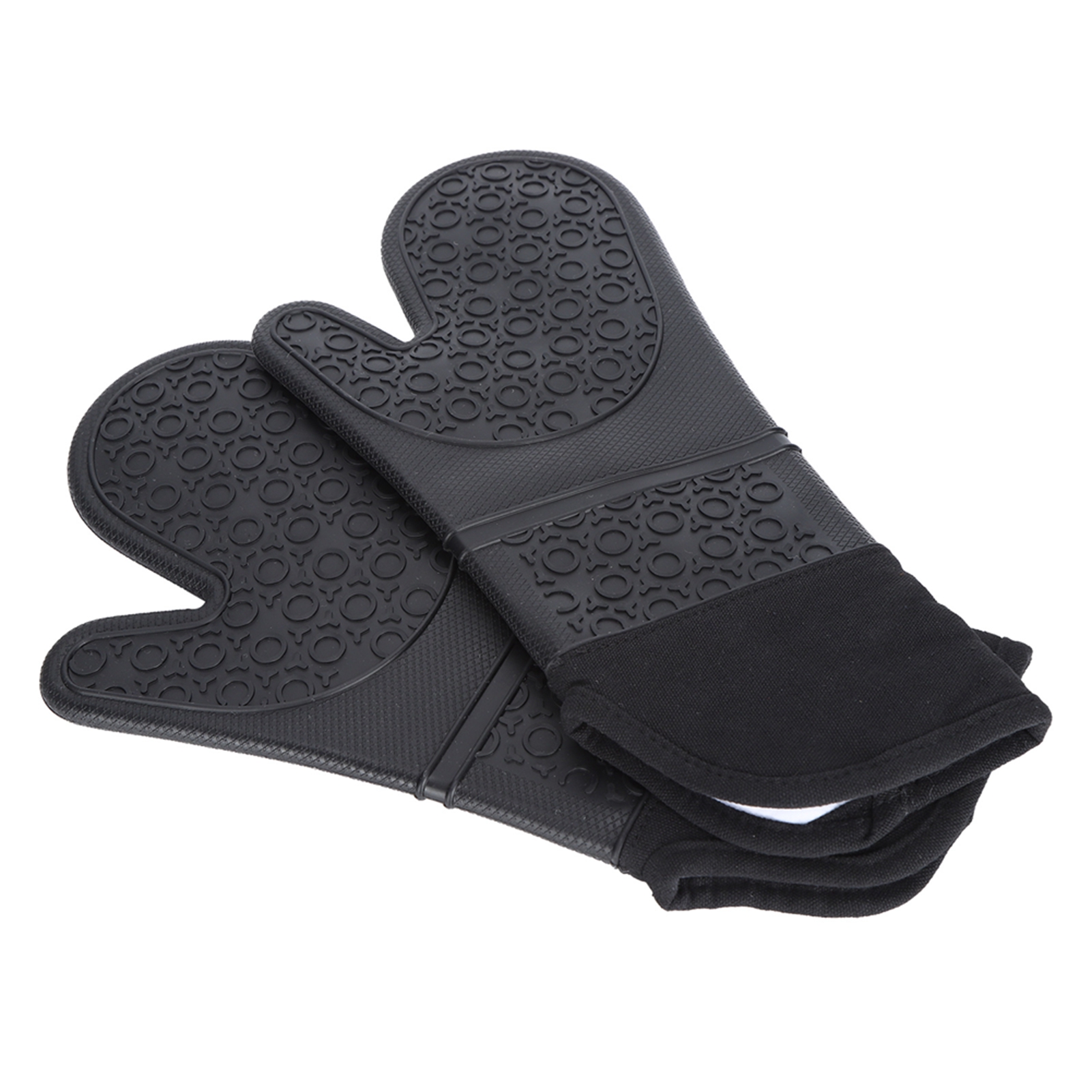 6-teiliges Set Ofenhandschuhe Mit Handclip, Topflappen, Silikon-hitzeschutzhandschuhe, Isoliermatte