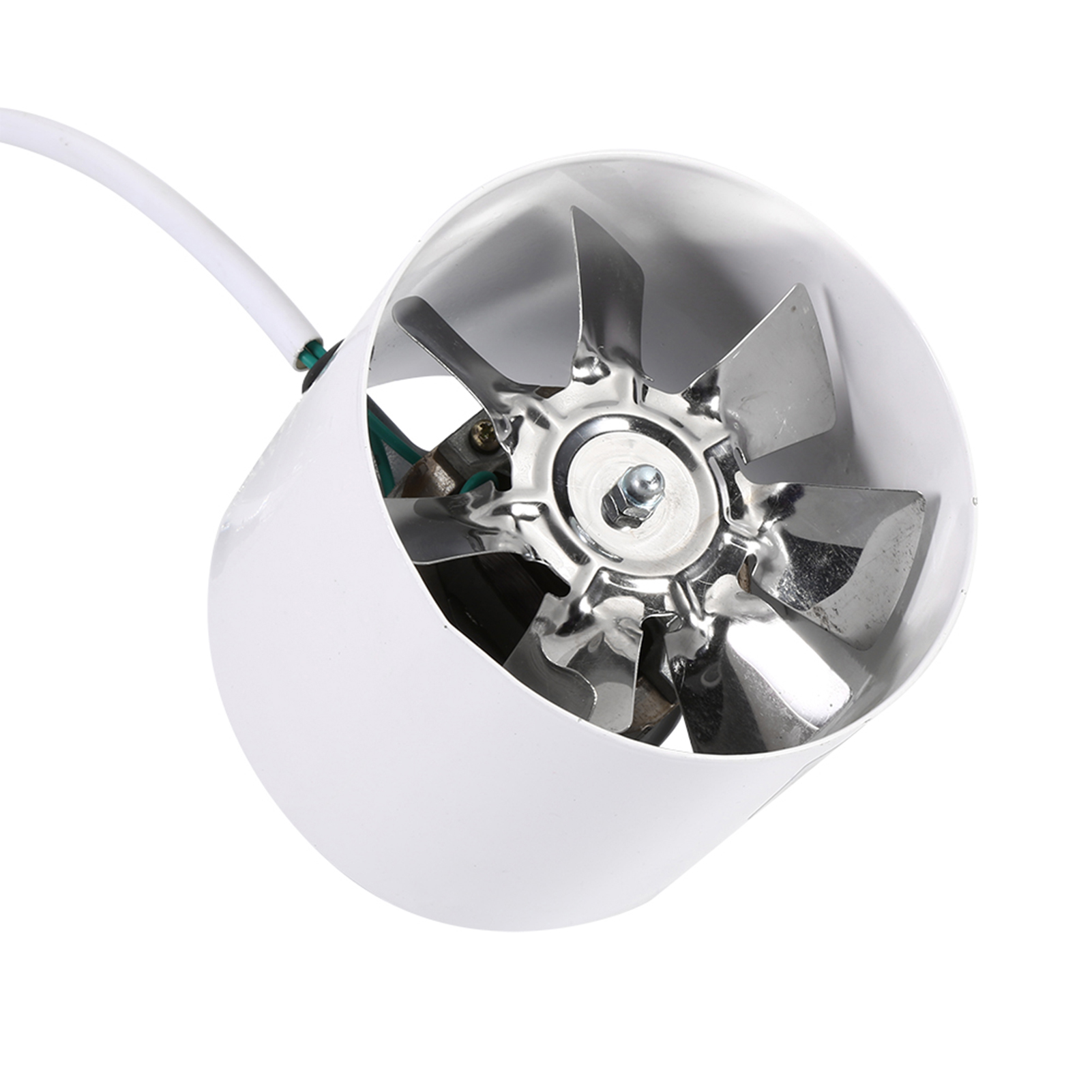 Inline-rohrventilator Für Abluft, Wohnraumlüftung, Kühlung, Stahlflügel, 220 V, 20 W