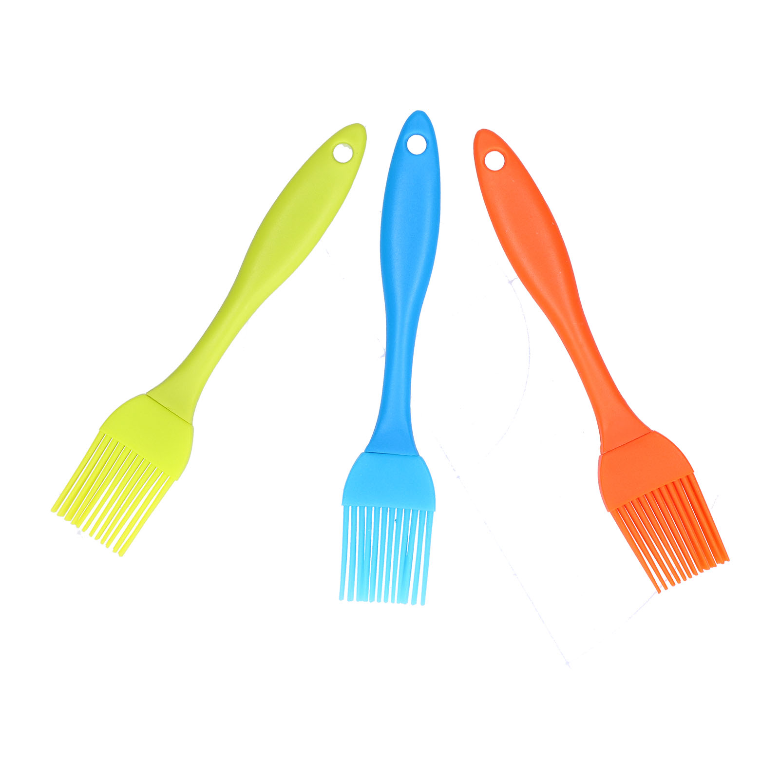 3er-set Grillpinsel Aus Hitzebeständigem Silikon Zum Bestreichen Von Gebäck Und Zum Würzen – Ideal Für Küche Und Grill