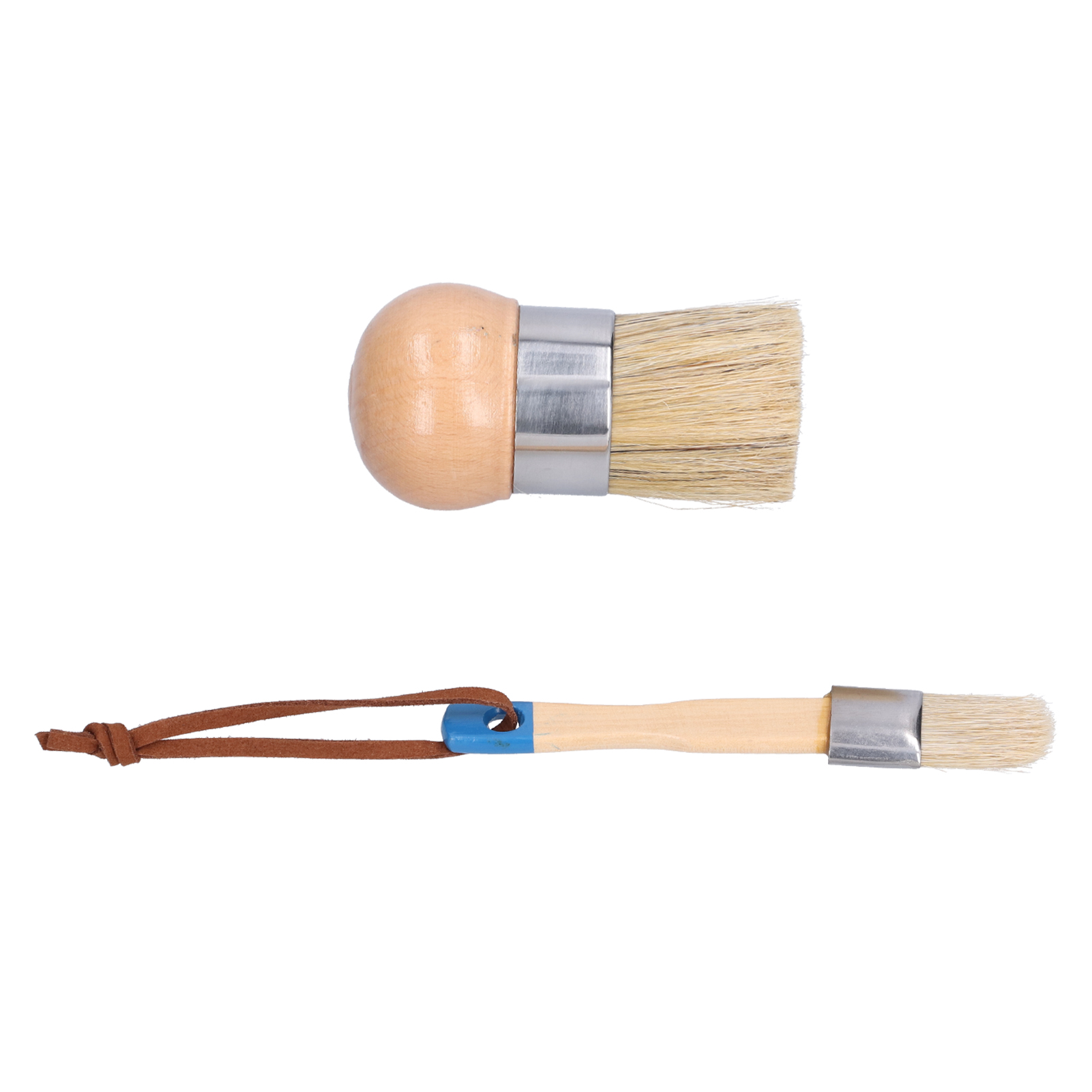 2 Stück Pinsel (5 Cm Und 2,8 Cm) Für Möbel- Und Wandanstrichprojekte, Beschichtungen, Diy-kunstbedarf