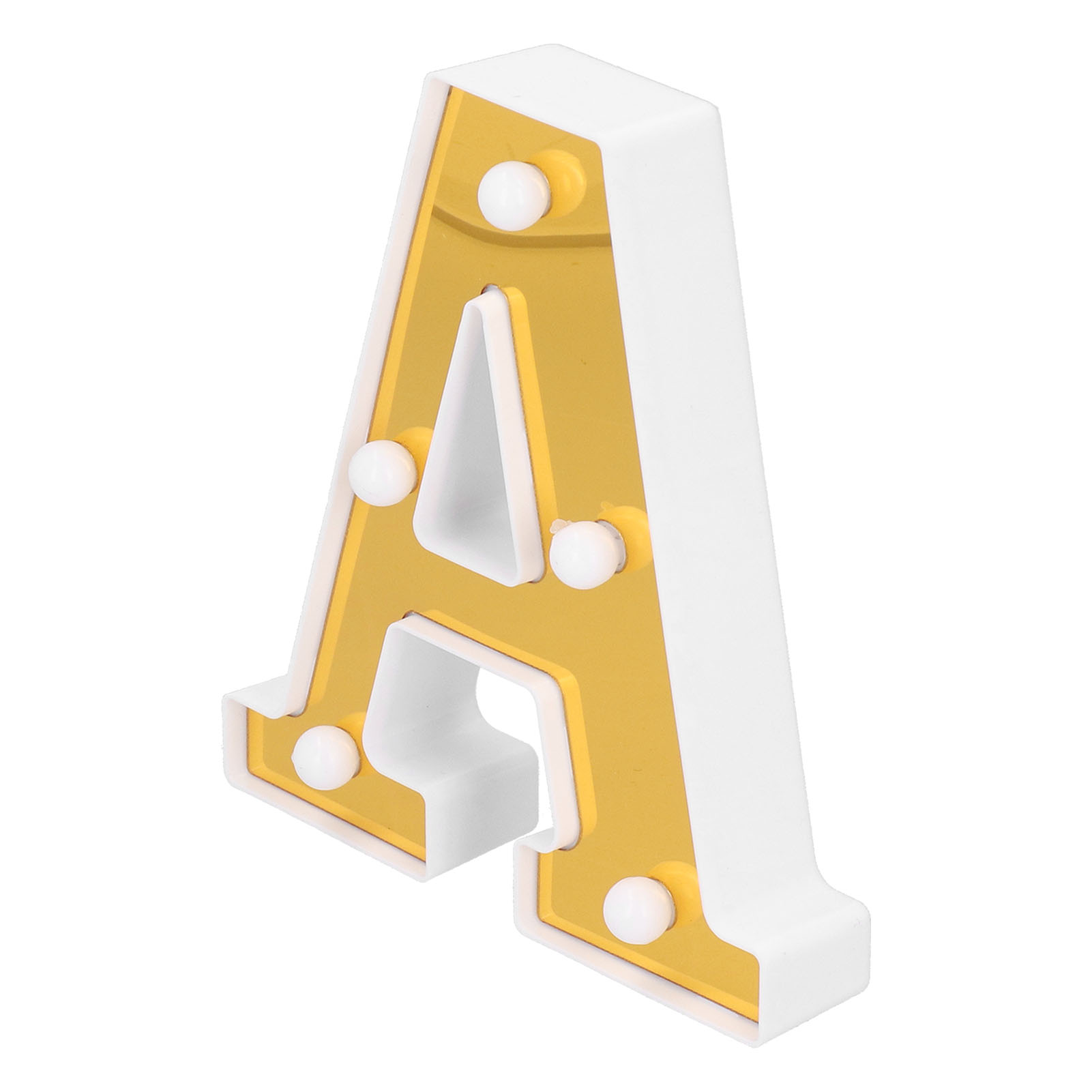 Led-dekorationsleuchte In A-form Mit Englischem Alphabet, Warmweiß, Für Die Dekoration Von Hausbar Und Bar.