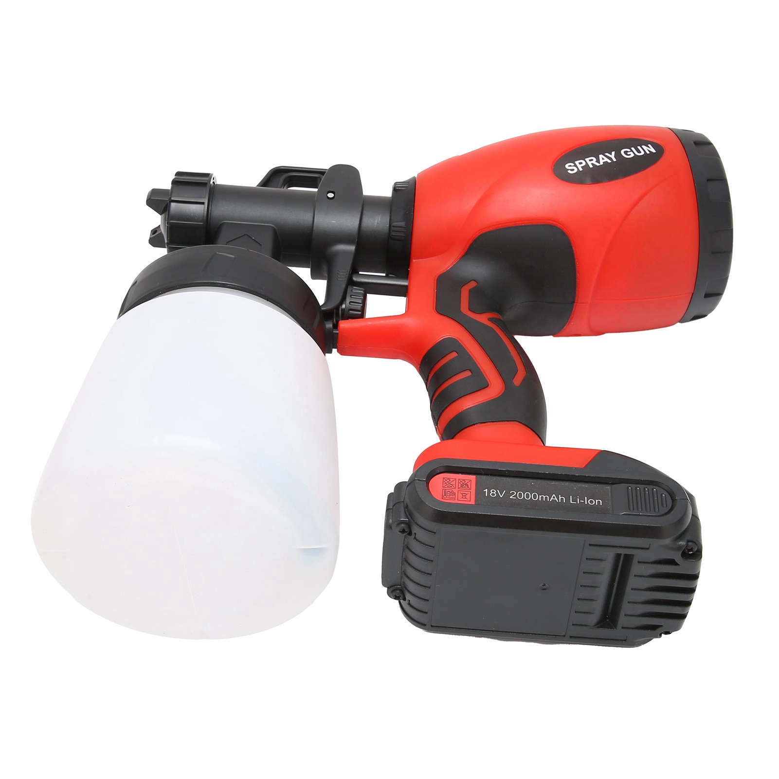 Handliche Farbspritzpistole, Kabelloses Elektrisches Farbspritzgerät Für Den Haushalt, Heimwerkerbedarf, 100–240 V, Eu-stecker