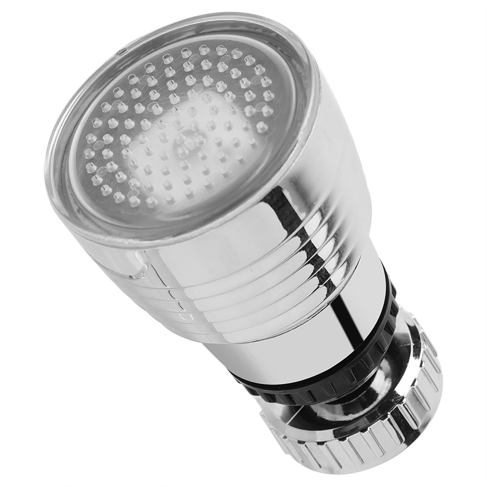 360° Drehbarer, 3-farbiger, Temperaturregulierbarer Led-licht-sprühkopf Für Küchenspülenarmatur