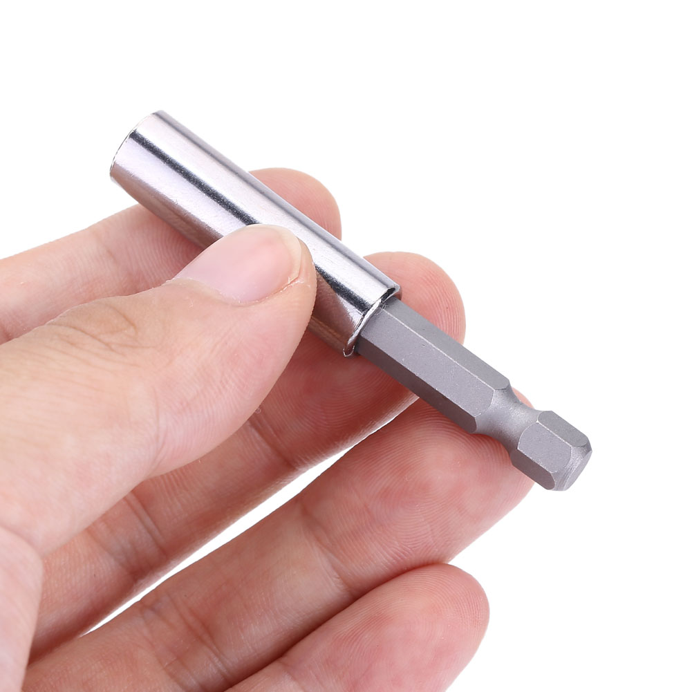 10 Stück 60 Mm Magnetische Schnellwechsel-verlängerungsstange Für 1/4"-sechskantschaft-schraubendreher-bithalter