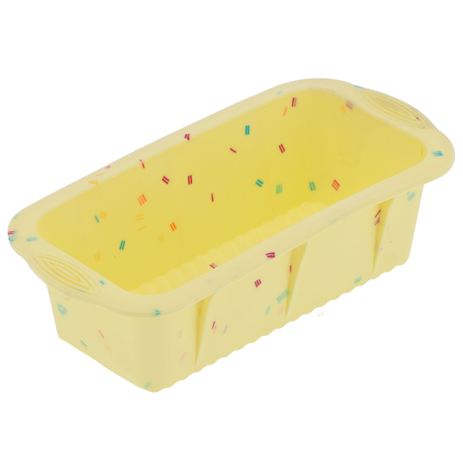 Diy Silikon-kuchenform, Backwerkzeug, Rechteckige Brotform, Backblech, Küchenhelfer, Gelb Mit Farbiger Maserung