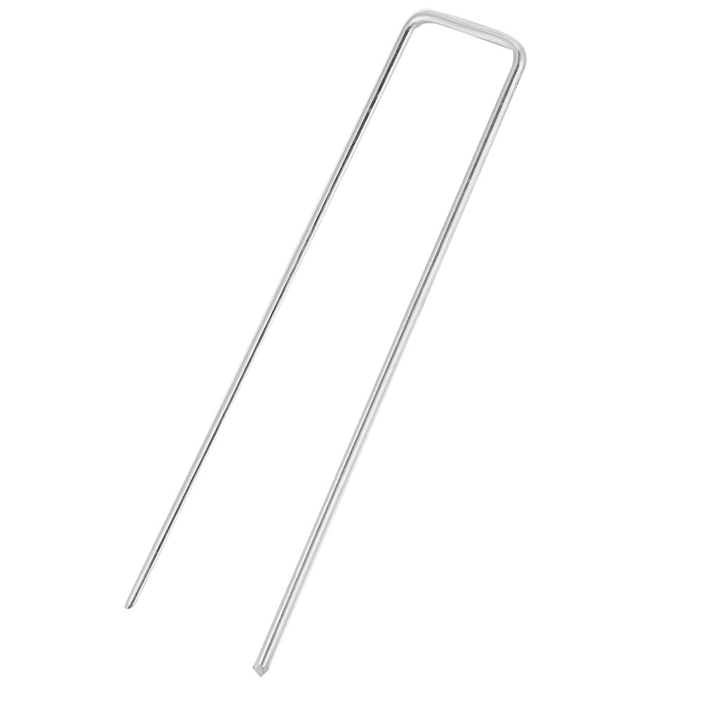 100 Stück Edelstahl-erdanker Für Den Garten, Unkrautvlies, Befestigungszubehör