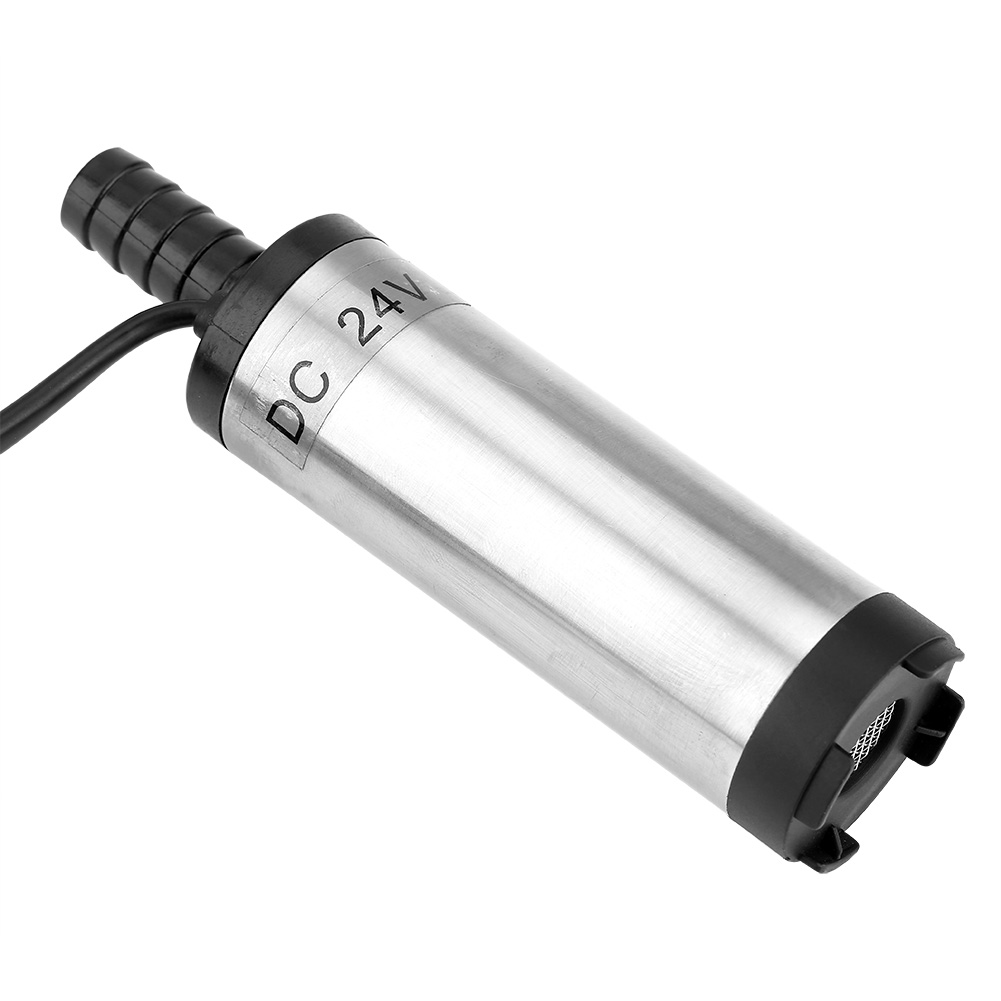 Edelstahl-tauchpumpe Für Wasser, Diesel, Öl Und Kerosin – Betankungswerkzeug (dc 24v Silber)