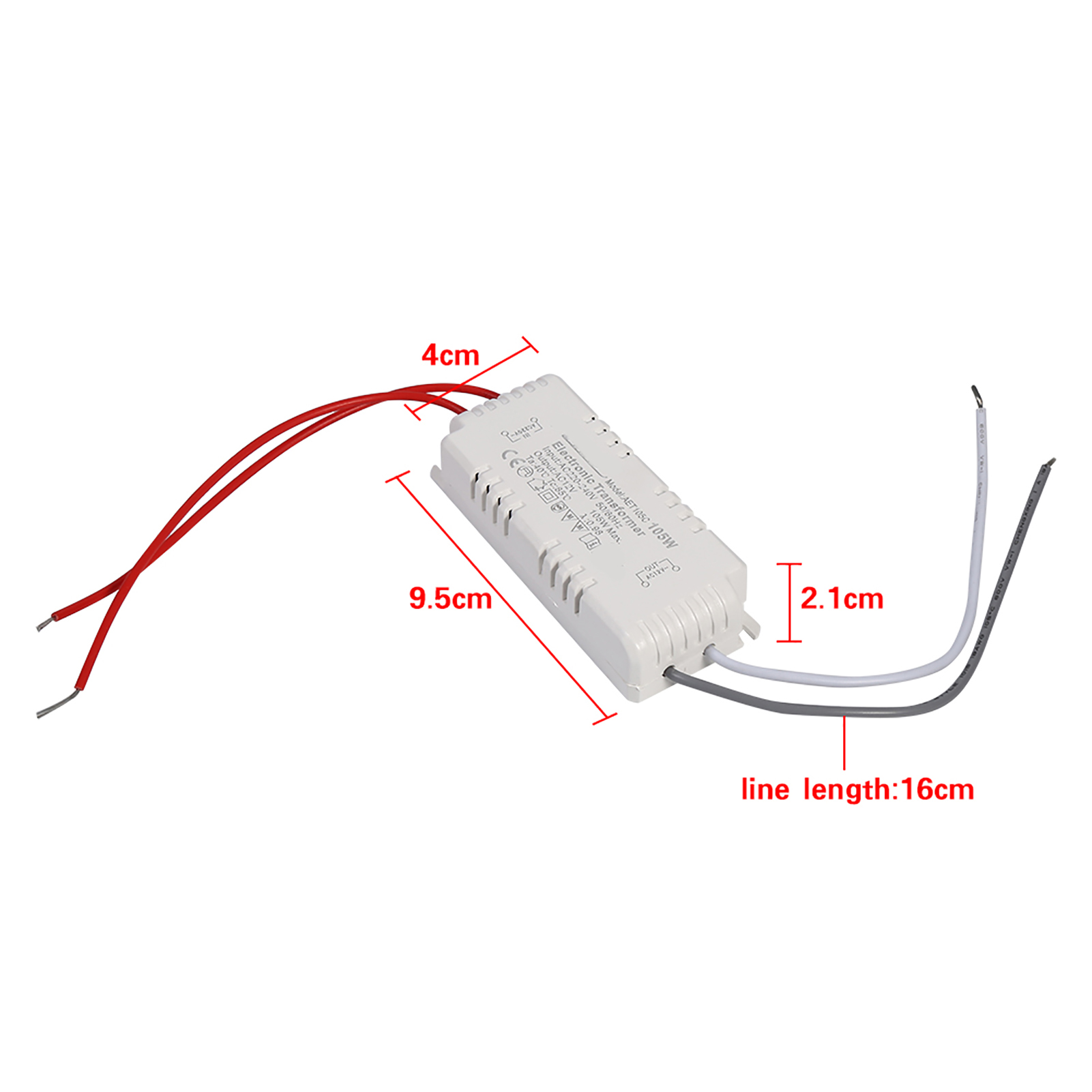 220v‑12v Halogen-lampentreiber-netzteil Elektronischer Transformator Spannungswandler Neu