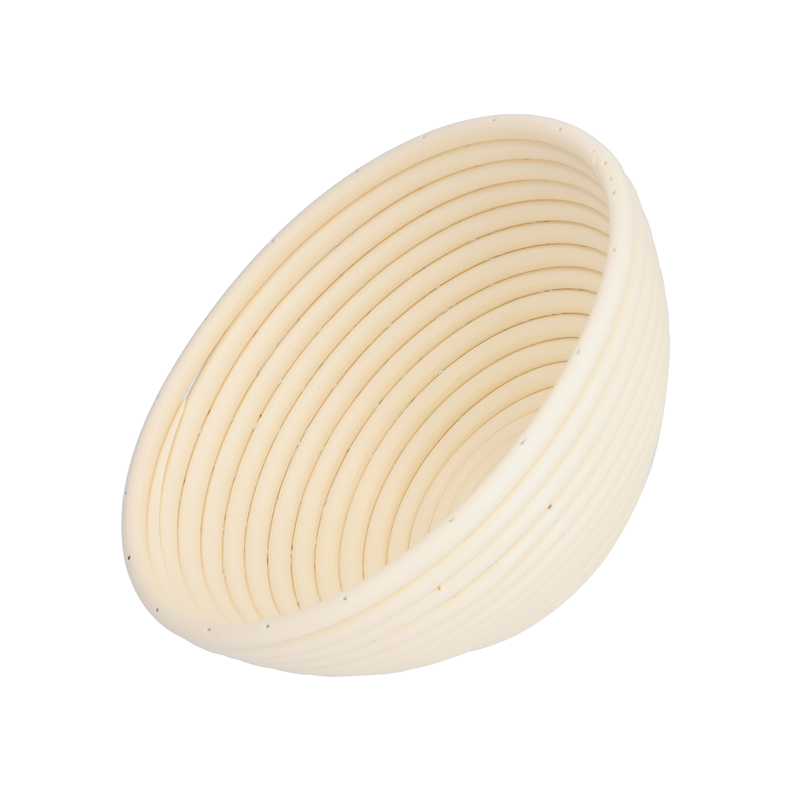 Waschbarer Gärkorb Für Brot, Innovative Form, Backform Für Küche Und Backstube, Beige, Rund, 20 X 8 Cm