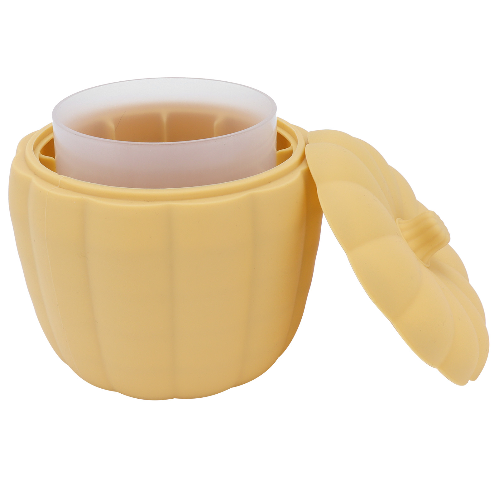 Eiskübel Aus Silikon In Kürbisform, Ideal Zur Aufbewahrung Von Eis, Obst, Champagner Und Bier, Mit Deckel Für Die Hausbar