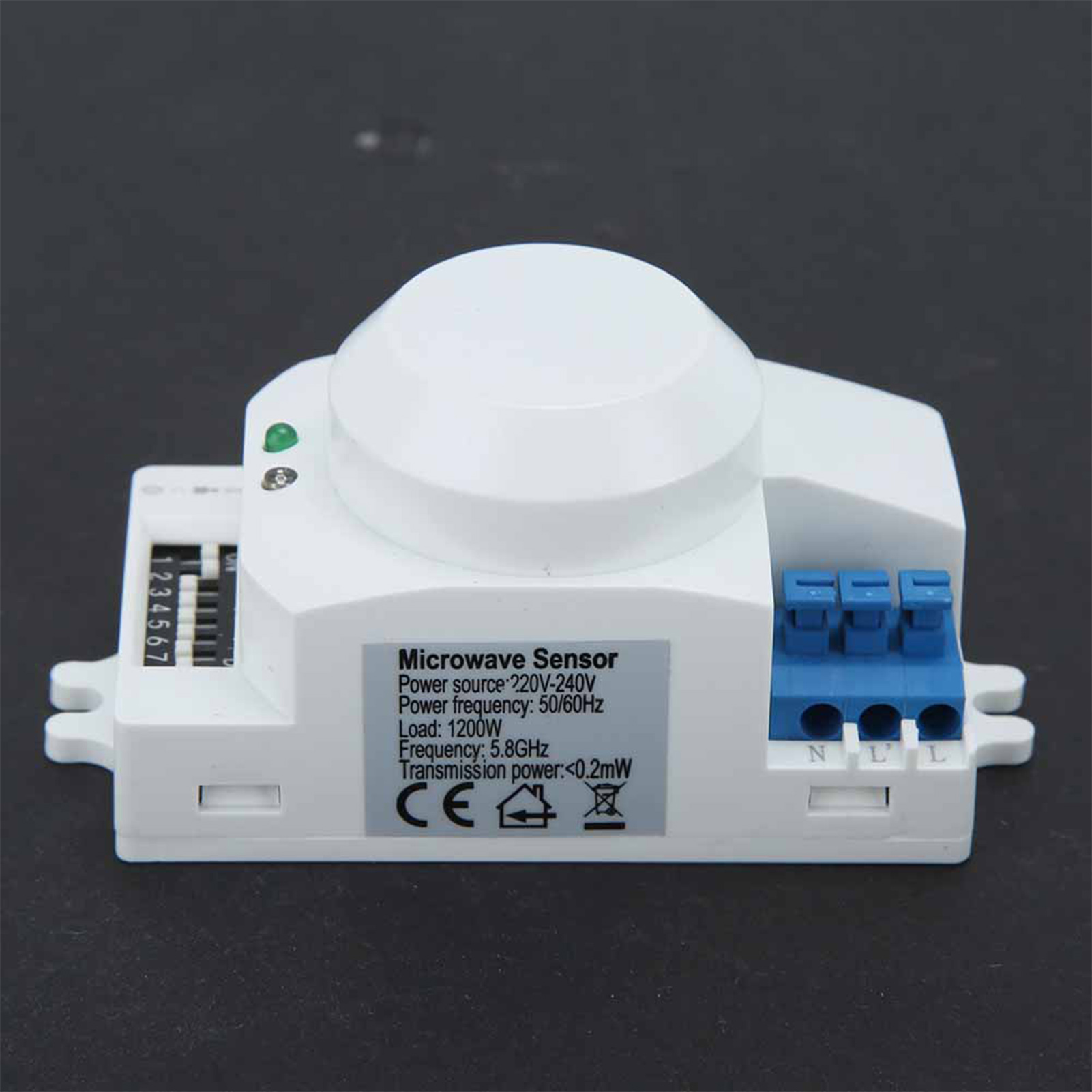 360-grad-radar-mikrowellensensor, Bewegungsmelder, Intelligenter Lichtschalter, 220–240 V Ac, Sk-600