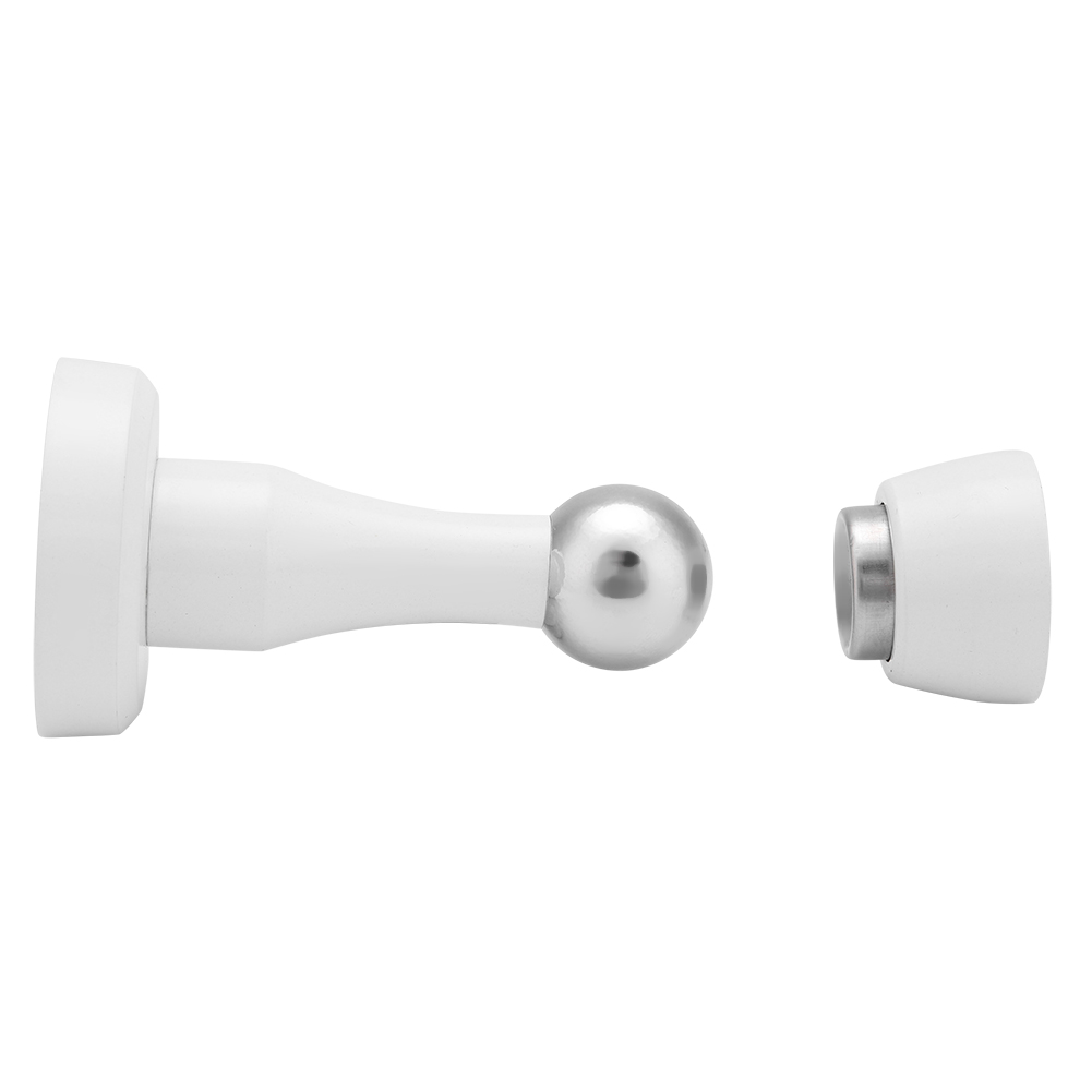 1 Set Edelstahl-türstopper Mit Starkem Magneten, Massiver Magnetischer Türverschluss, Zubehör