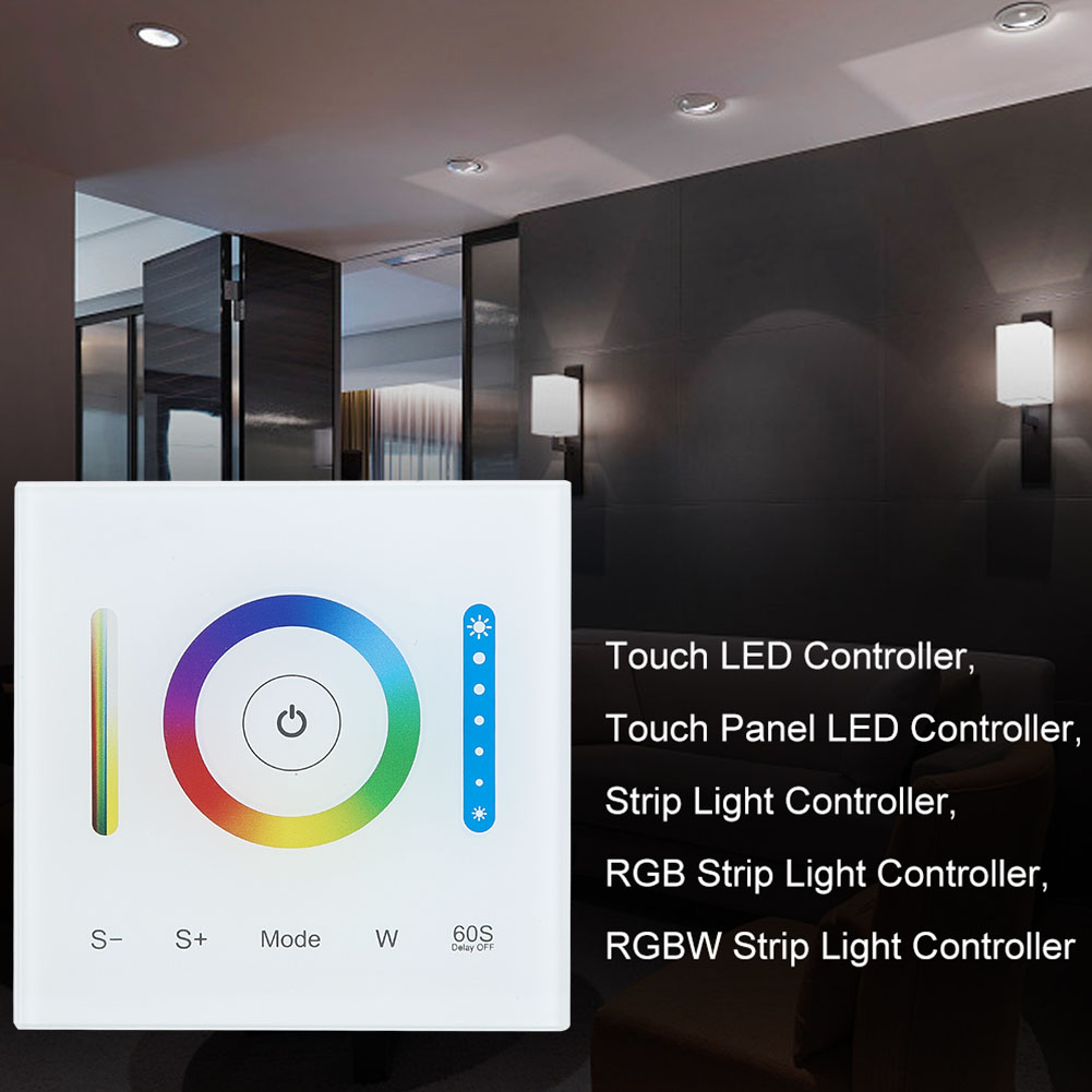 Led-controller Mit Touchpanel Für Rgb/rgbw Rgb+cct-farbwechsel-led-streifen