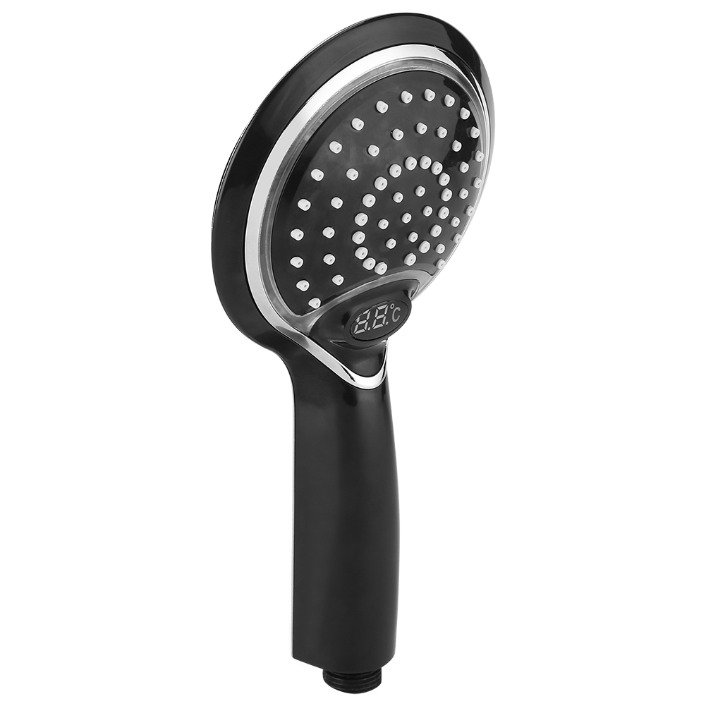 Handbrausekopf Mit 3 Farben Und Digitaler Temperaturanzeige (led-handbrause)