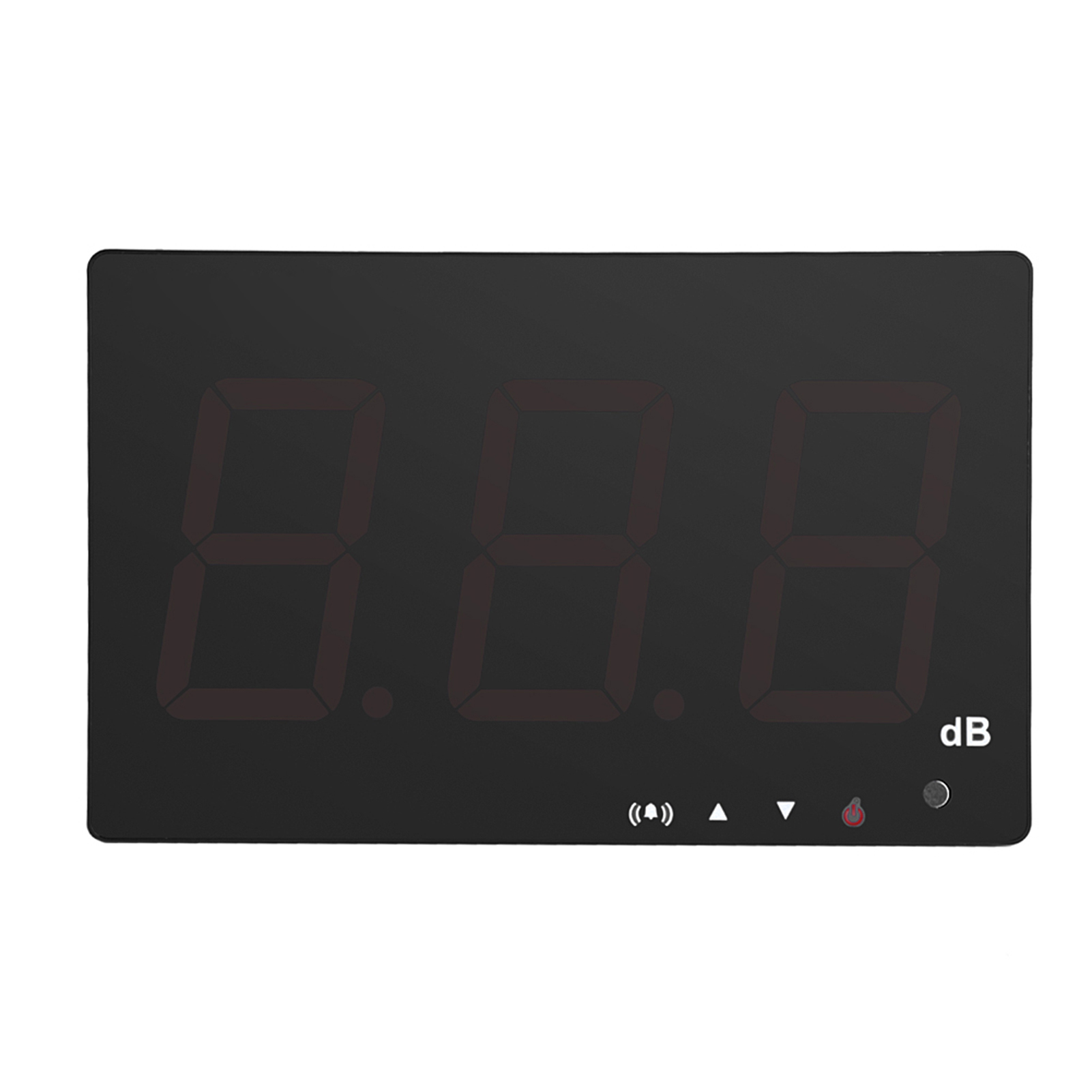 Sndway Usb-betriebenes 9,6" Lcd-digital-schallpegelmessgerät Zur Wandmontage, 30–130 Db Geräuschpegelmesser