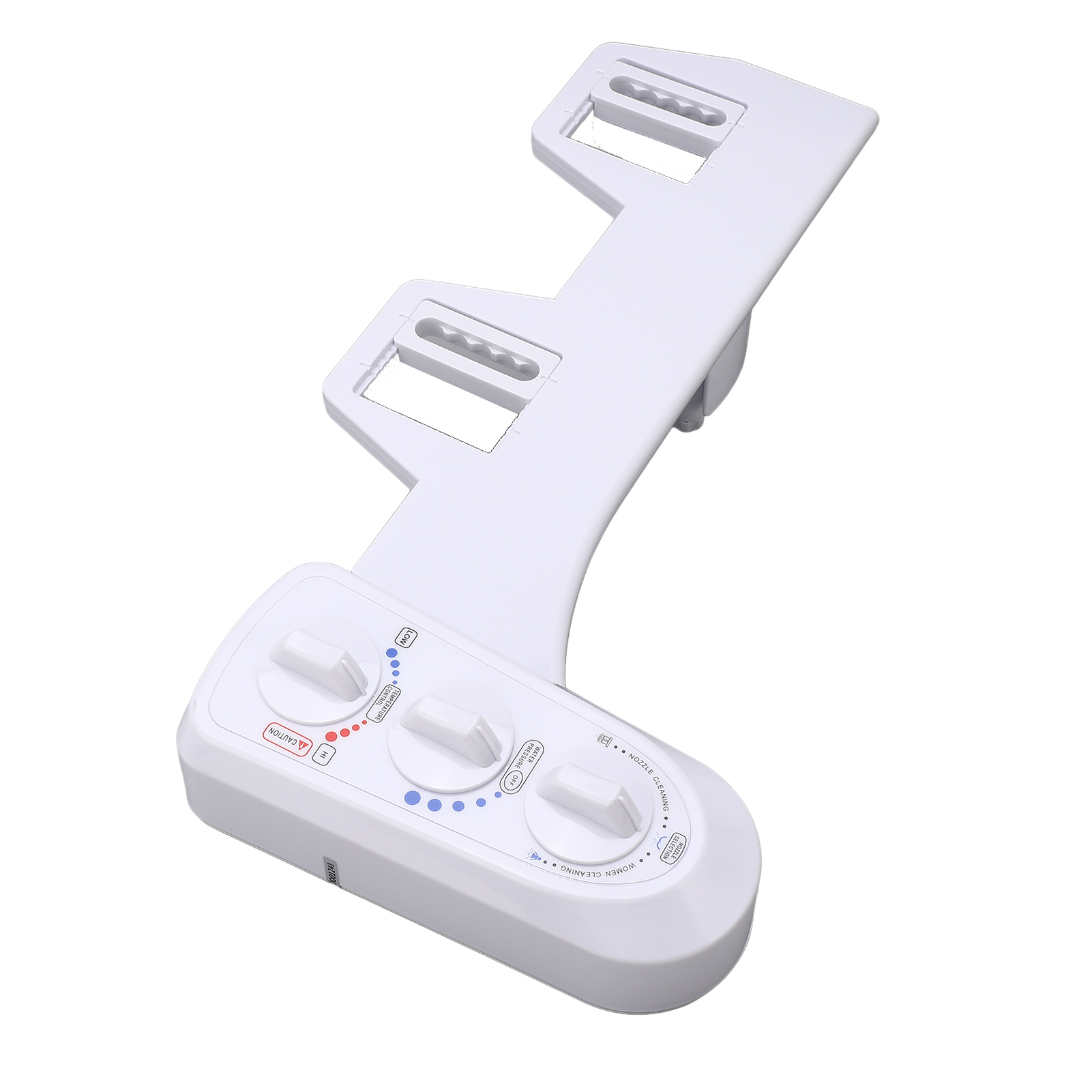Warm- Und Kaltwasser-bidet-toilettenaufsatz Mit Selbstreinigung, Doppeldüse, Nicht Elektrischer Toilettensitz