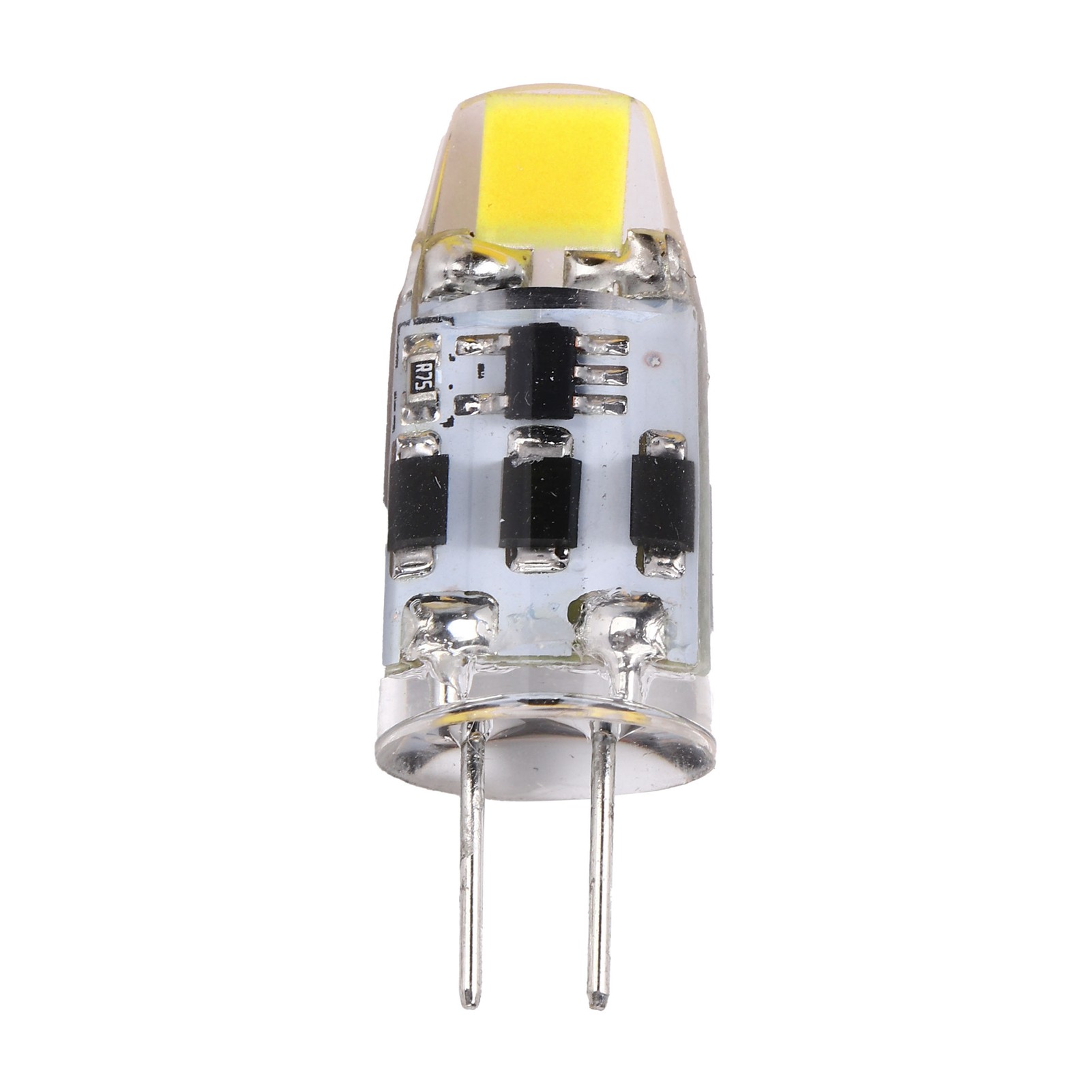 G4-glühbirne 2w 200lm 360° Dimmbare Silikon-bipin-led-glühbirne Für Zuhause Und Büro Ac/dc 1224v (kaltweiß 6000-6500k)