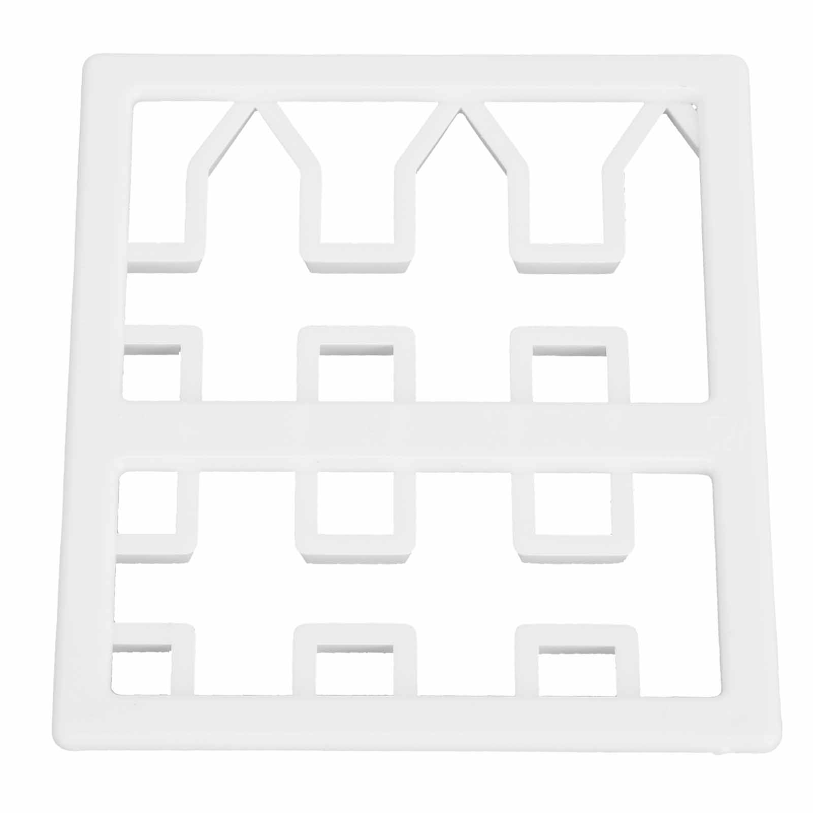 Fondant-kuchenzaun-druck-stanzform Diy Kuchenrand-dekorations-backwerkzeug