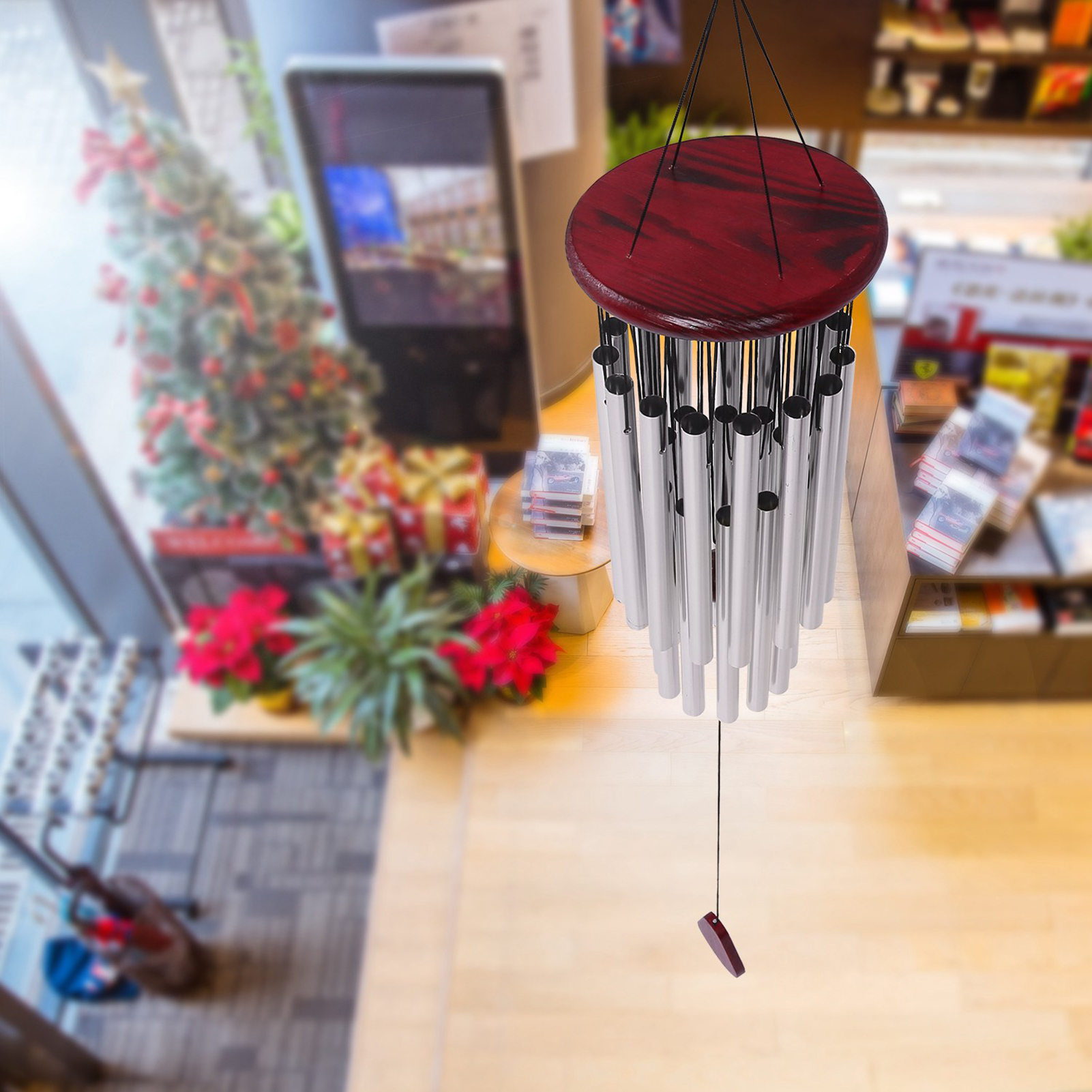 27 Röhren-windspiel, Geschenkidee, Dekoration Für Garten, Terrasse Und Außenbereich