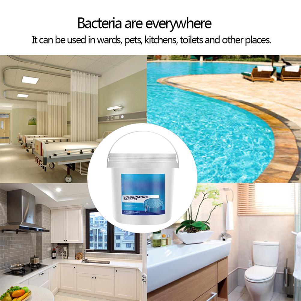 300 Stück Chlortabletten, Multifunktionale Reinigungstabletten Für Schwimmbad, Spa Und Whirlpool