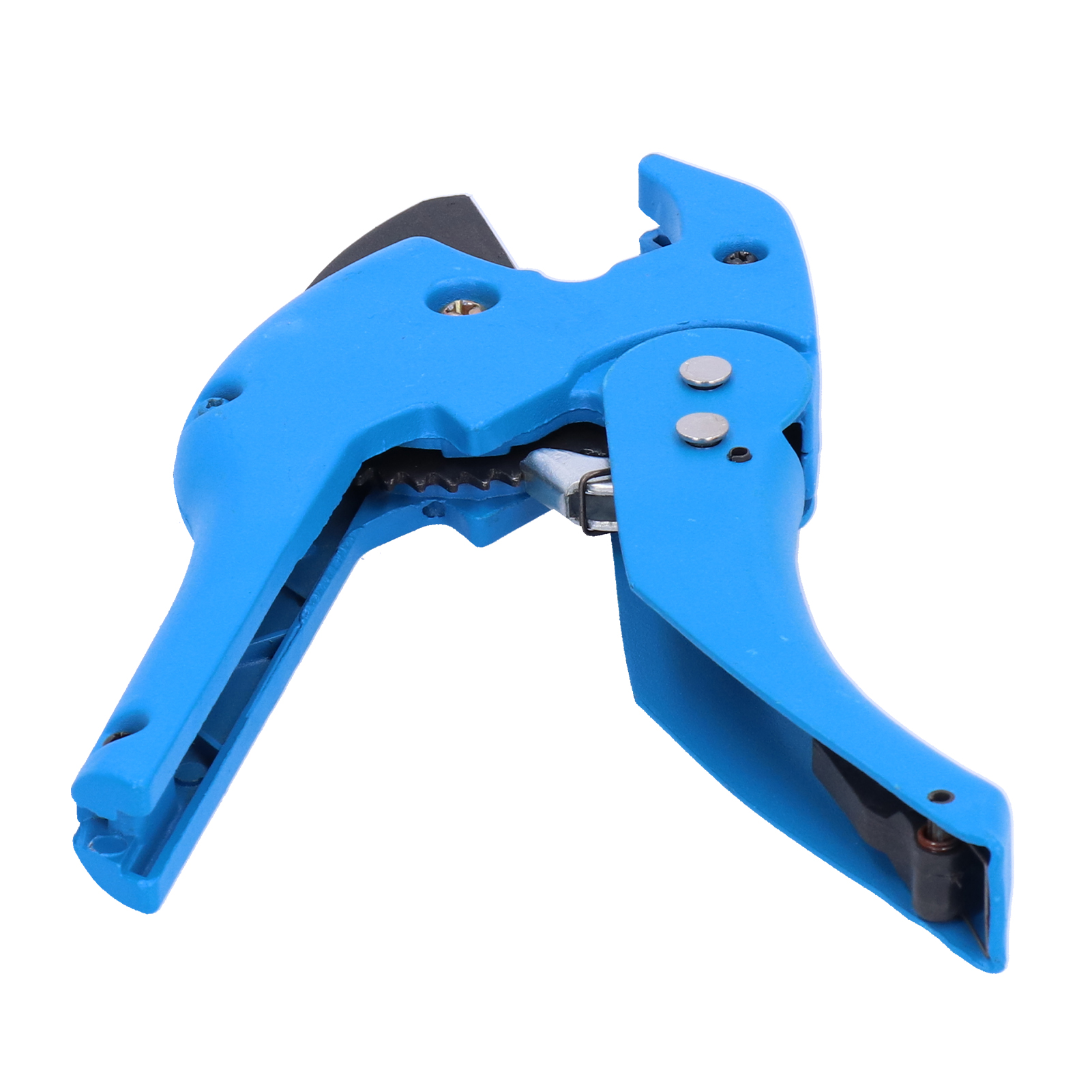 Pvc-rohrschneider Mit Ratschenverschluss, Manuelles Schlauchschneidegerät, Sanitärwerkzeug, Blau