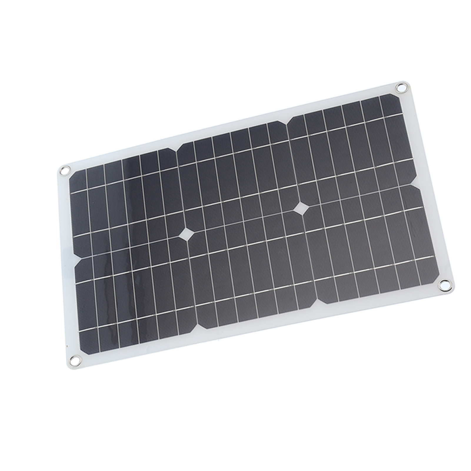 23w Flexibles Solarpanel-set Mit Dual-usb- Und Dc-ausgang, Solarlademodul Für 12v-autobatterie