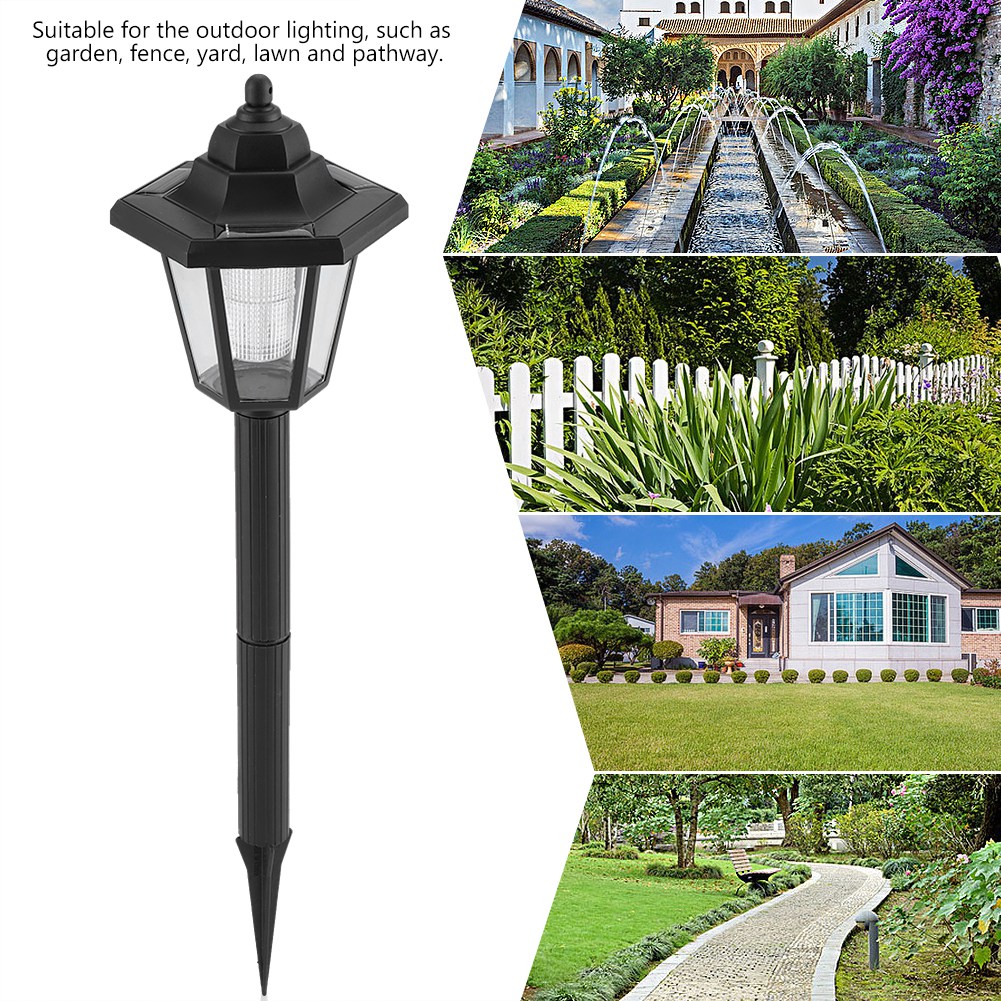 Solarbetriebene Led-gartenleuchte Für Den Außenbereich – Gartenbeleuchtung, Hofbeleuchtung, Wegbeleuchtung, Sicherheitsbeleuchtung