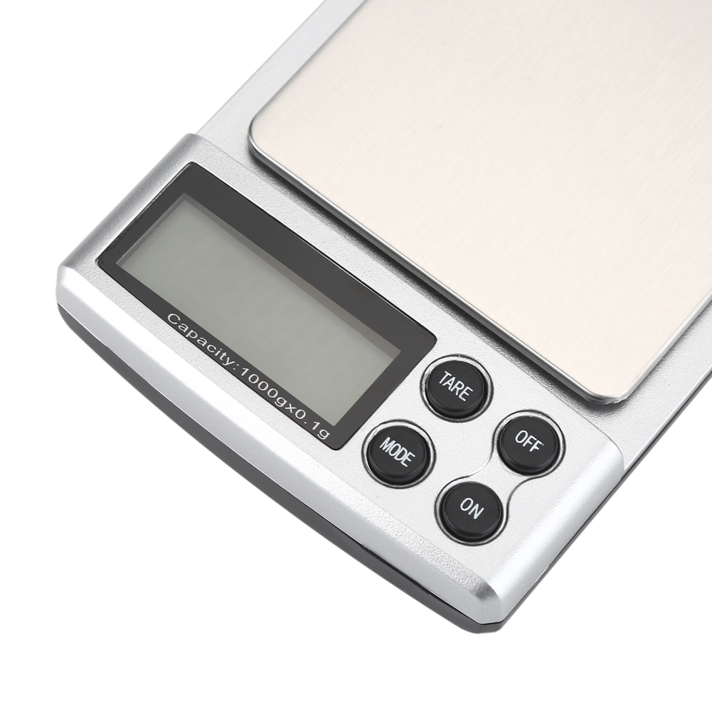 Elektronische Digitale Taschenwaage (1 Kg/0,1 G) Mit Lcd-anzeige, Ideal Für Schmuck, Lebensmittel Und Küche – Neu