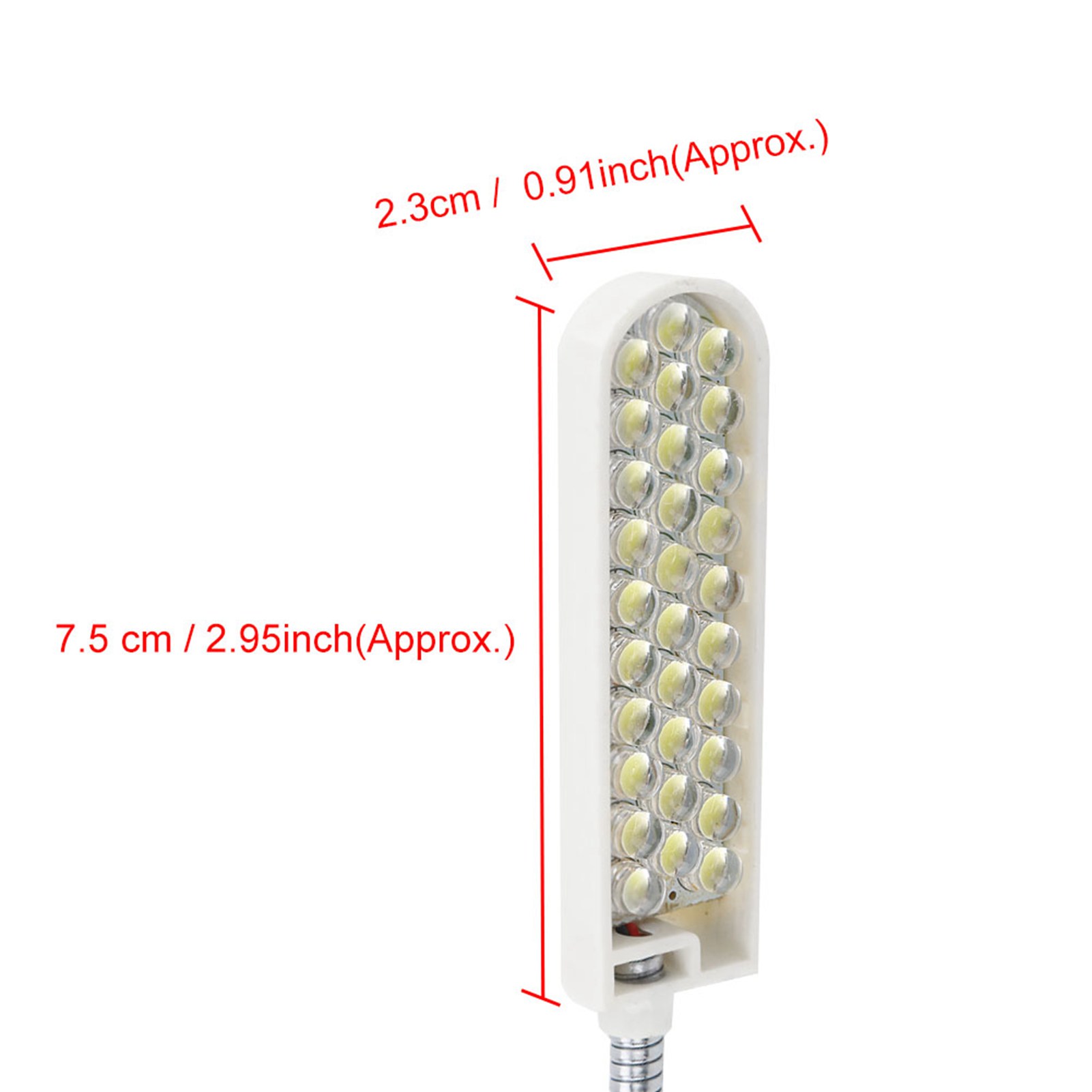 Nähmaschinenleuchte Mit 30 Leds, Schwanenhalslampe Mit Magnetfuß