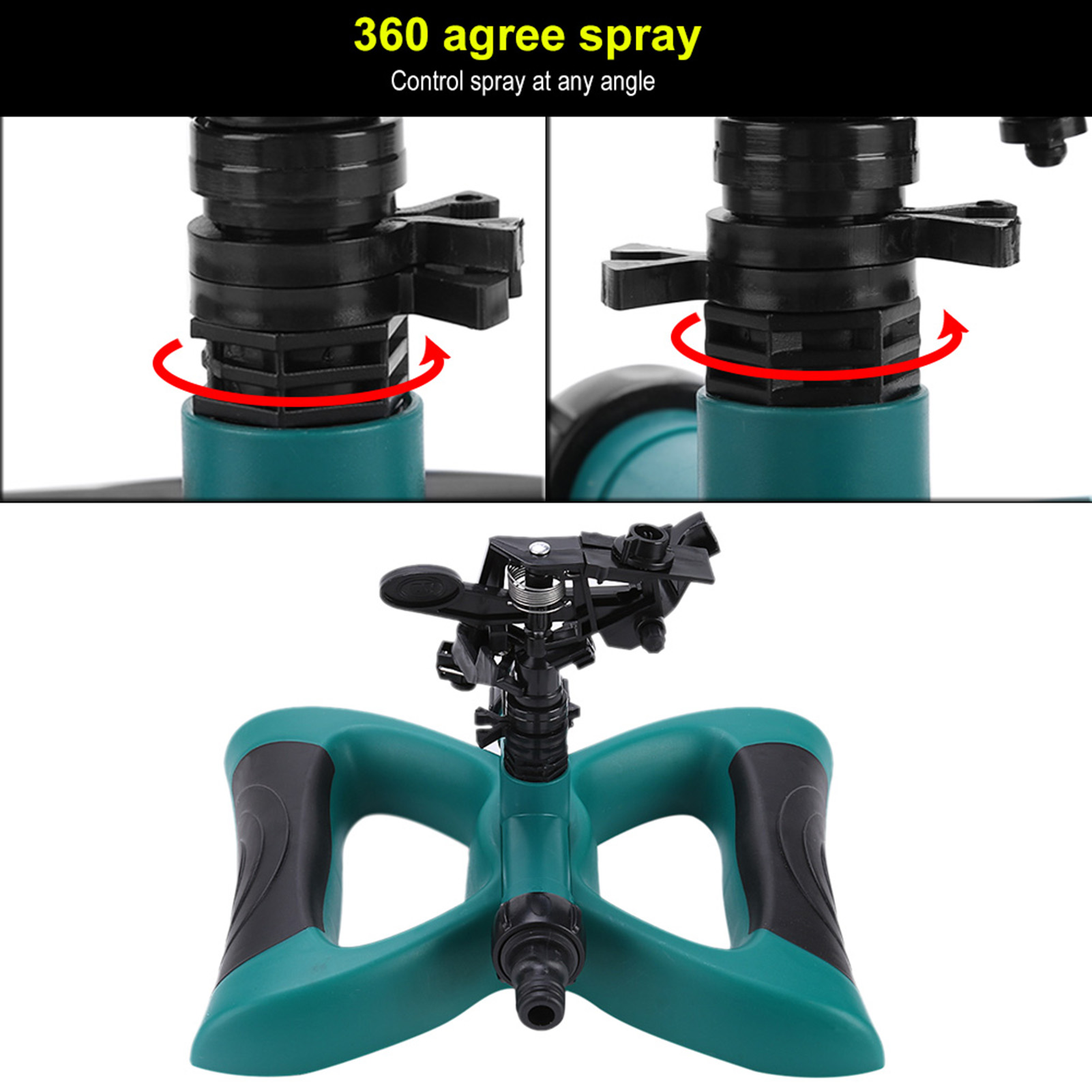 360° Drehbare Bewässerungsdüse Für Den Garten