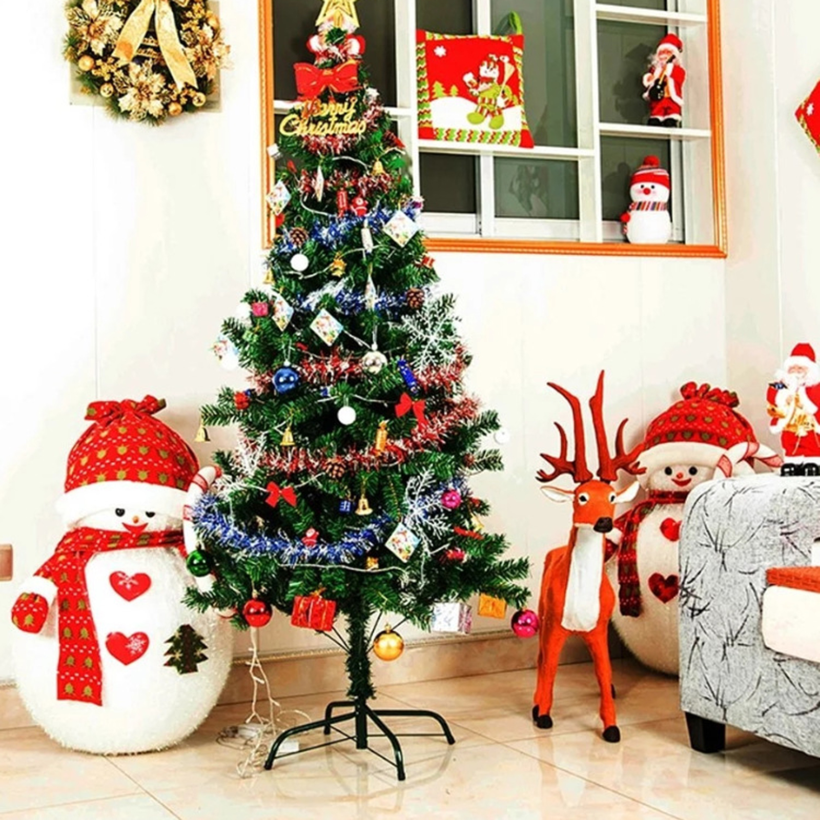 Dreibein-weihnachtsbaumständer Aus Metall, Zubehör Für Weihnachtsbäume, Basishalterung