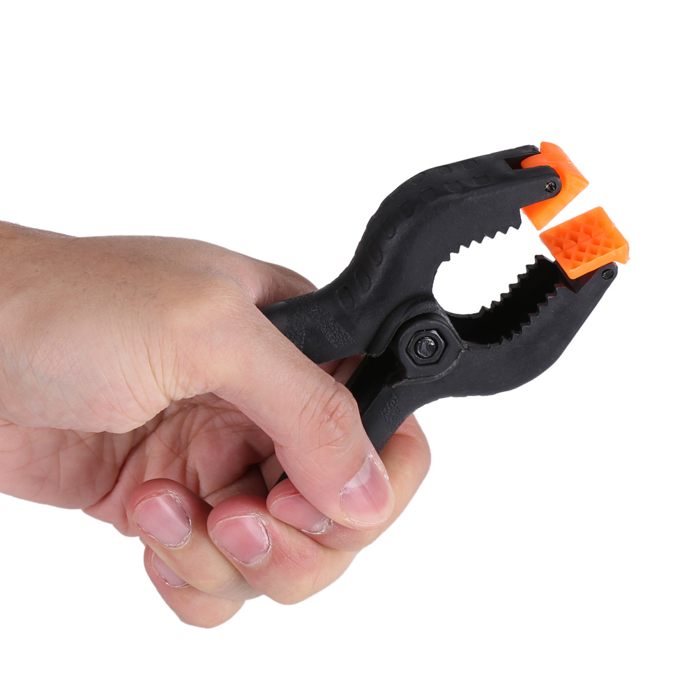 10 Stück 4 Zoll Typ A Schwarze Multifunktionale Kunststoff-federklemmen Clip Diy Holzbearbeitungswerkzeug