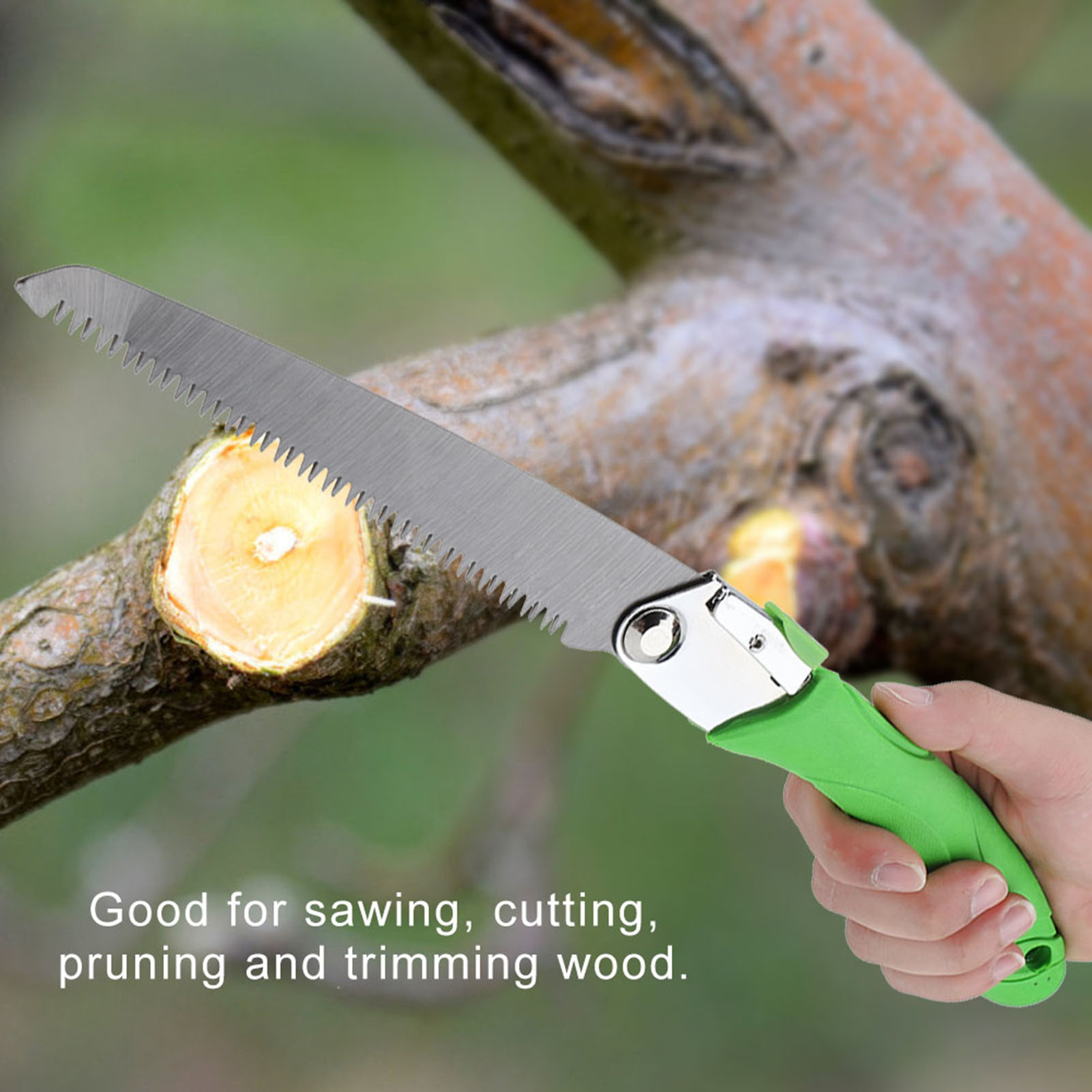 Mini-tragbare Klapp-campingsäge Zum Trimmen Von Holz, Bäumen, Garten- Und Holzbearbeitungssäge (210 Mm)