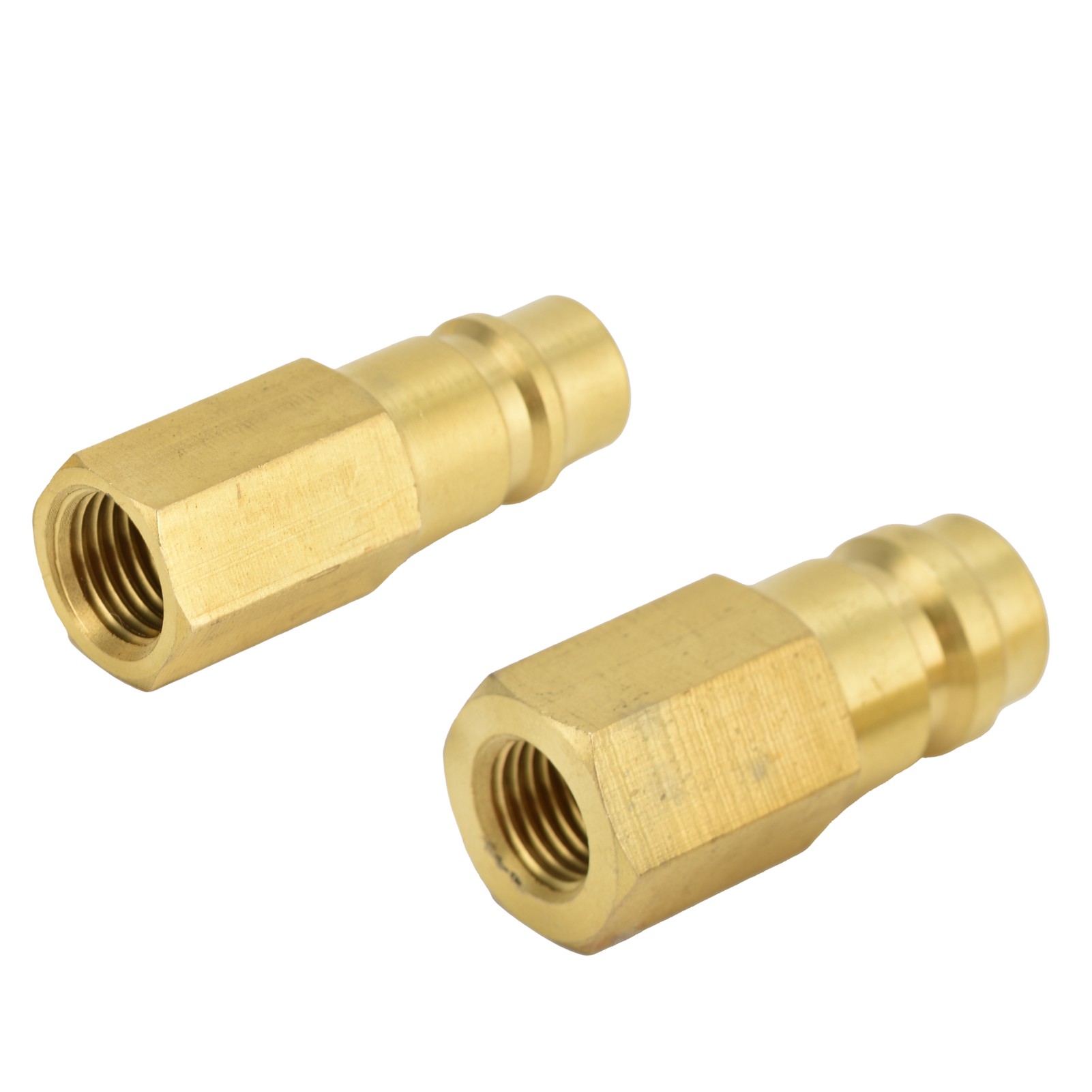 2 Stück R134a Klimaanlagenadapter 1/4sae Hochdruck-konverterkupplungsanschluss