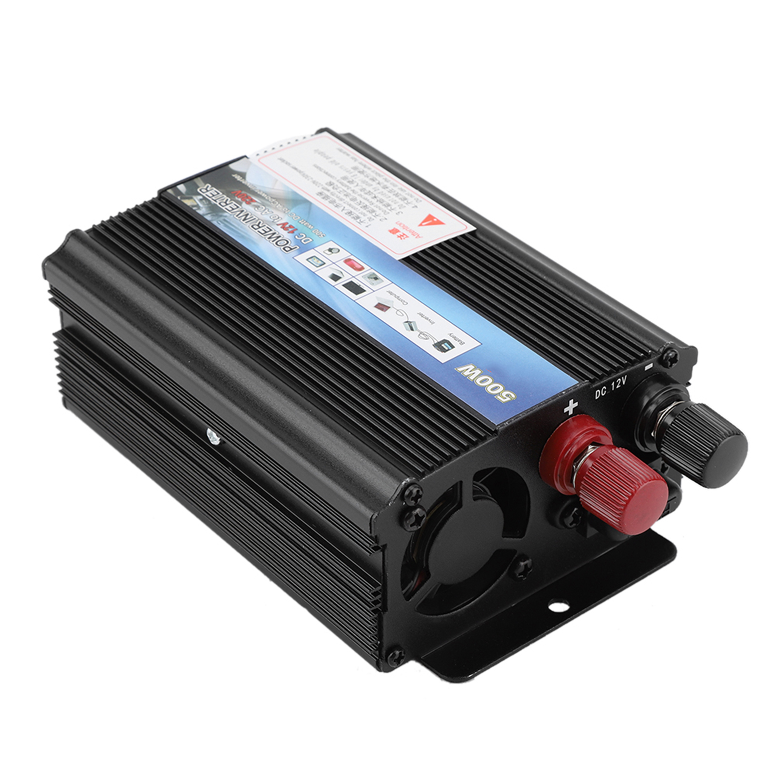 Wechselrichter 12 V, Konverter 220 V, 500 W, Mit Solarpanel Für Den Haushalt