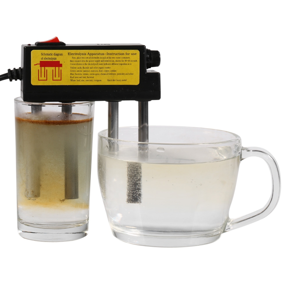 1x 220v Hochpräzisions-digital-wasserqualitätsprüfgerät Mit Reinheitsfilter Und Tds-messgerät (eu-stecker)