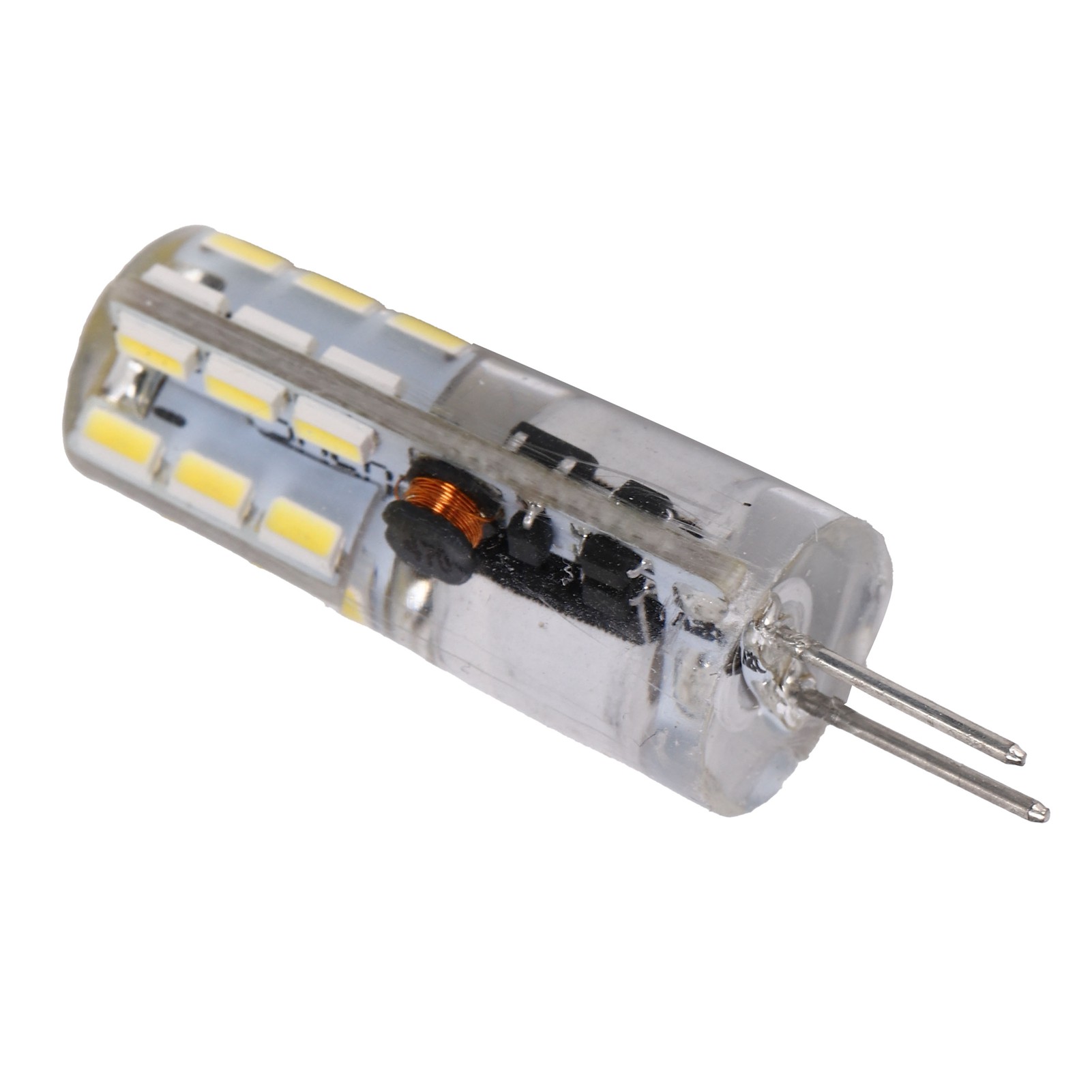 G4 24led Glühbirne 2w 200lm Bi-pin-leuchte Nicht Dimmbar Für Kronleuchter Ac Dc 12v (kaltweiß 6000-6500k)