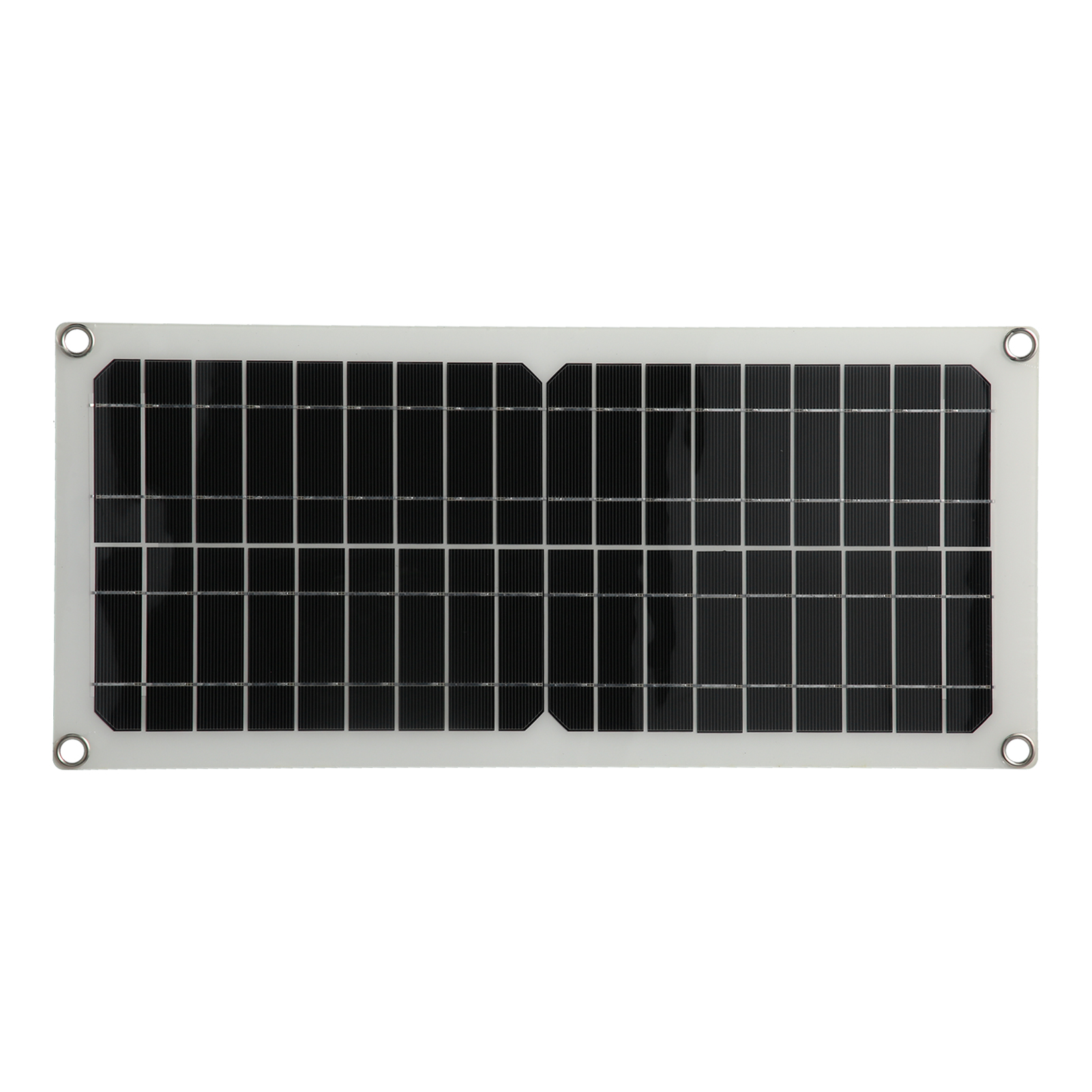 18w 12v Solarpanel, Halbflexibles Solarzellenpanel, Batterieladegerät Für Auto, Boot, Outdoor-zubehör
