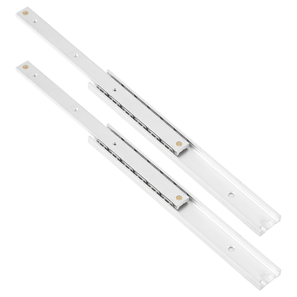2 Stück/set Mini-schubladenschienen Aus Langlebiger, Leichtgängiger Aluminiumlegierung (140 Mm)