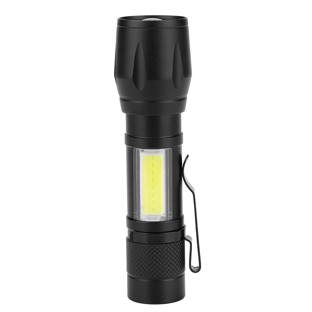 Tragbare, Leichte, Usb-aufladbare Led-taschenlampe Mit Cob-lampe