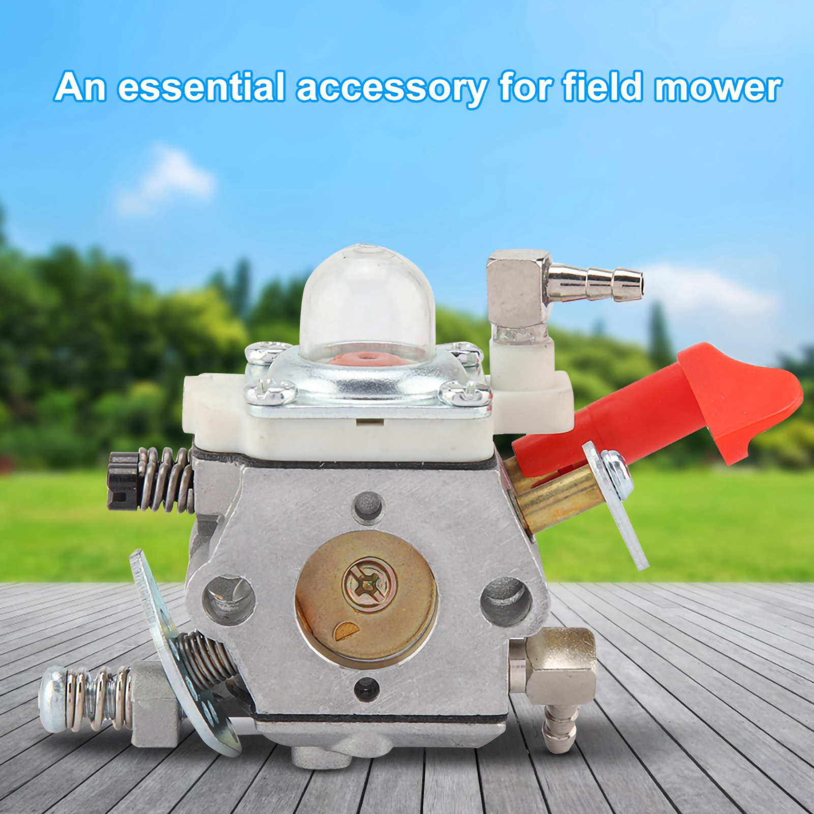 Robuster Metallvergaser Als Zubehör Für Walbro-rasenmäher Der Modelle Wt-997, Wt 664 Und Wt-668